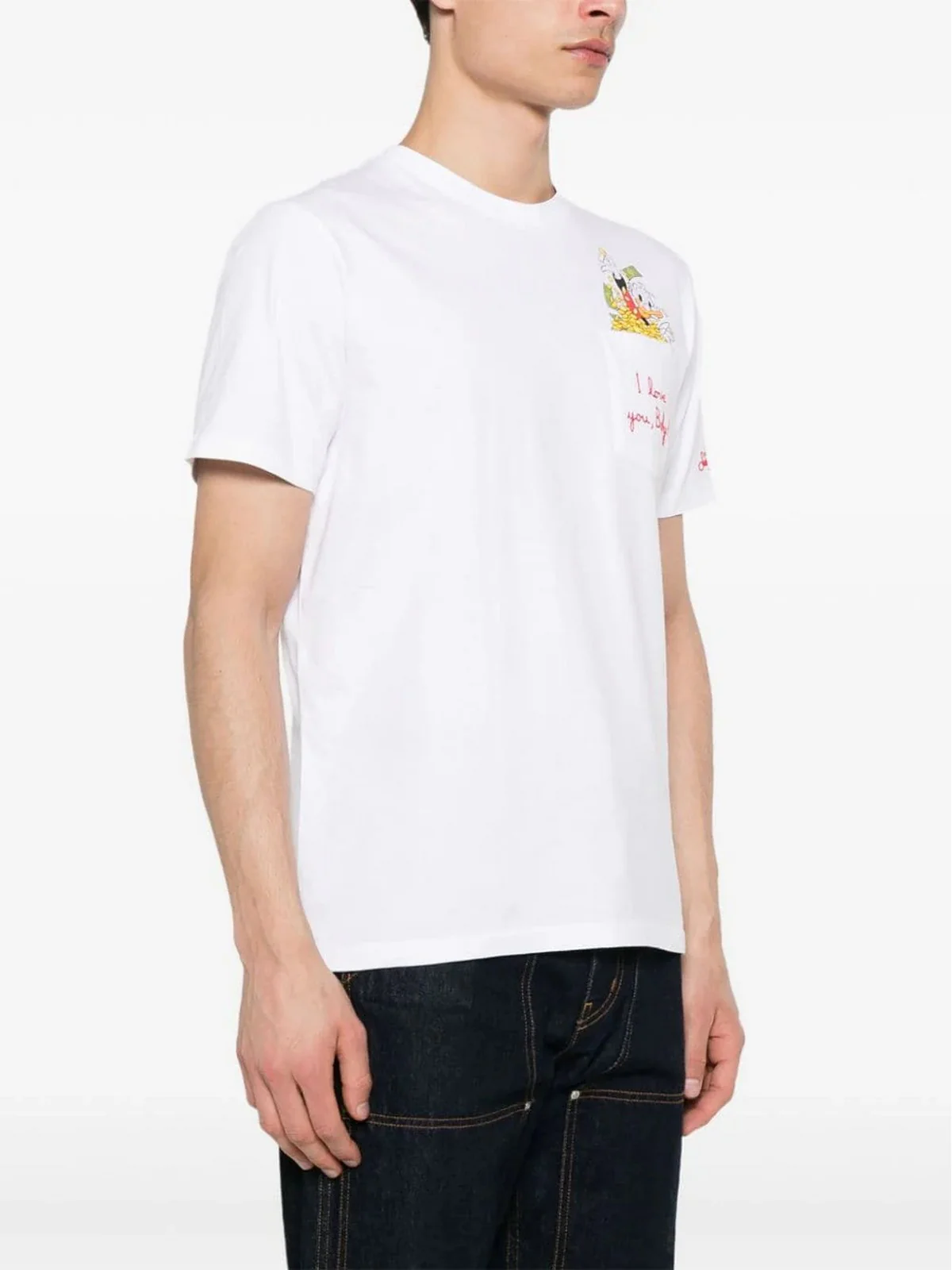 MC2 SAINT BARTH T-Shirt e Polo Uomo  AUSTIN 04830F Bianco - Image 3
