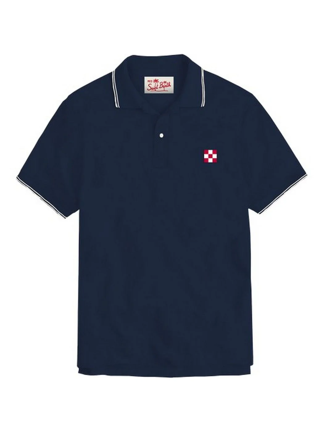 MC2 SAINT BARTH T-Shirt e Polo Uomo  BEVERLY HILLS Blu - Image 3