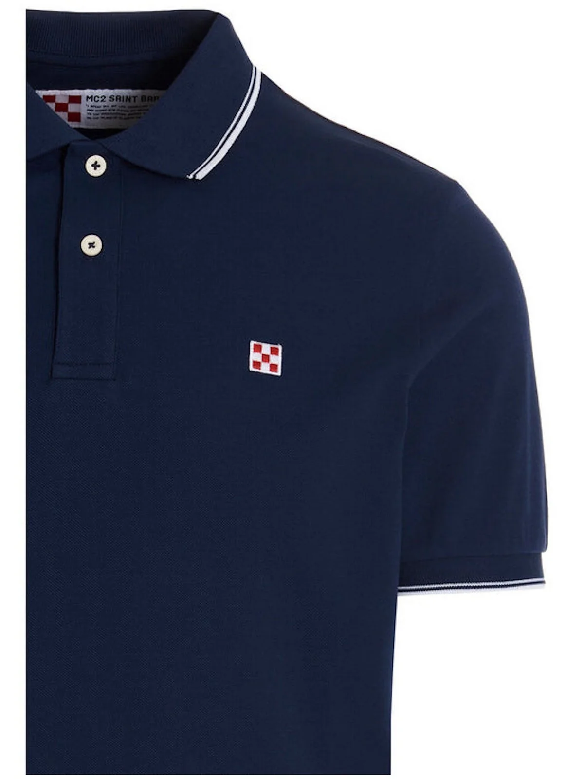 MC2 SAINT BARTH T-Shirt e Polo Uomo  BEVERLY HILLS Blu - Image 5