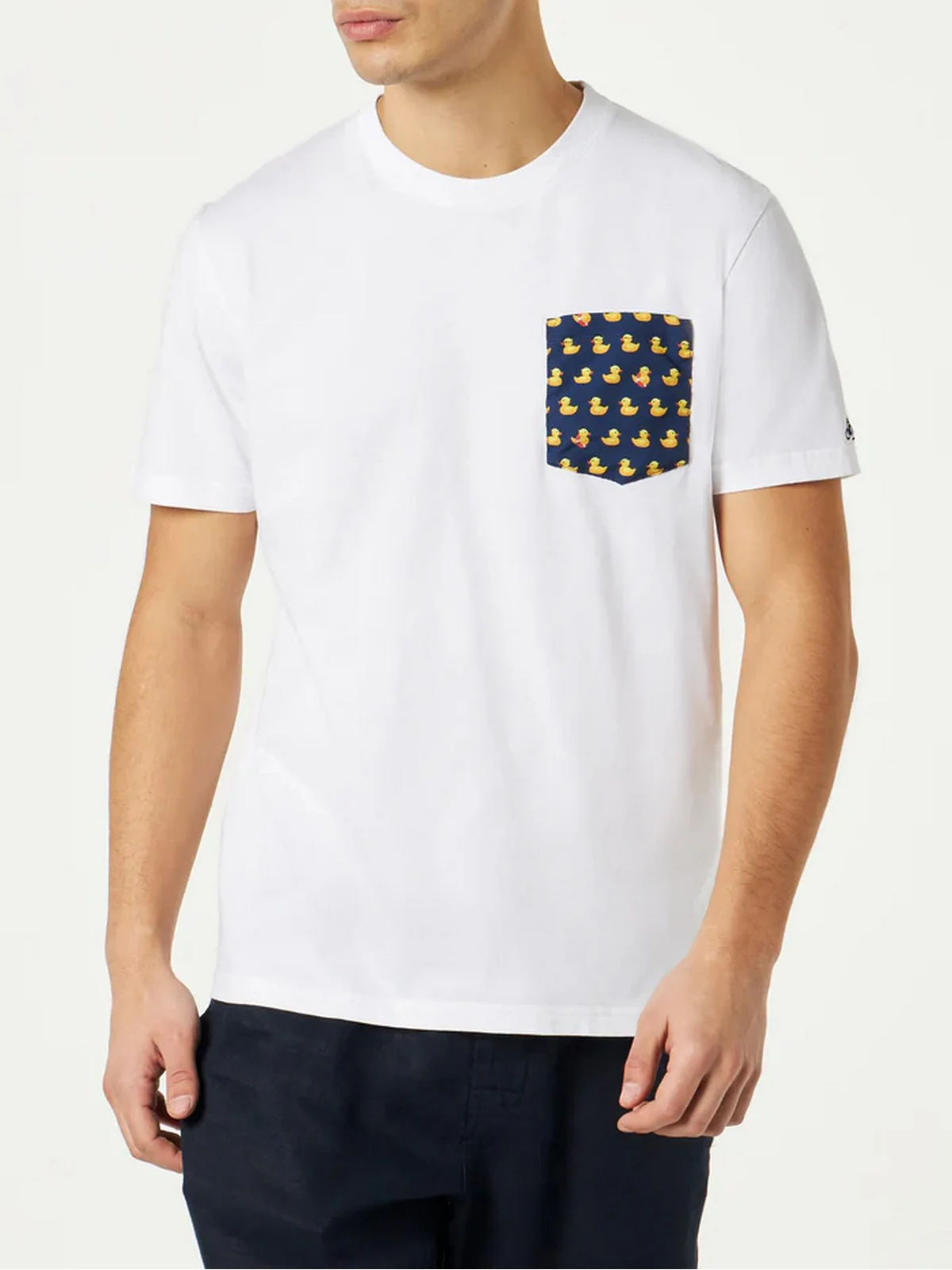 MC2 SAINT BARTH T-Shirt e Polo Uomo  BLANCHE 03726F Bianco - Image 2