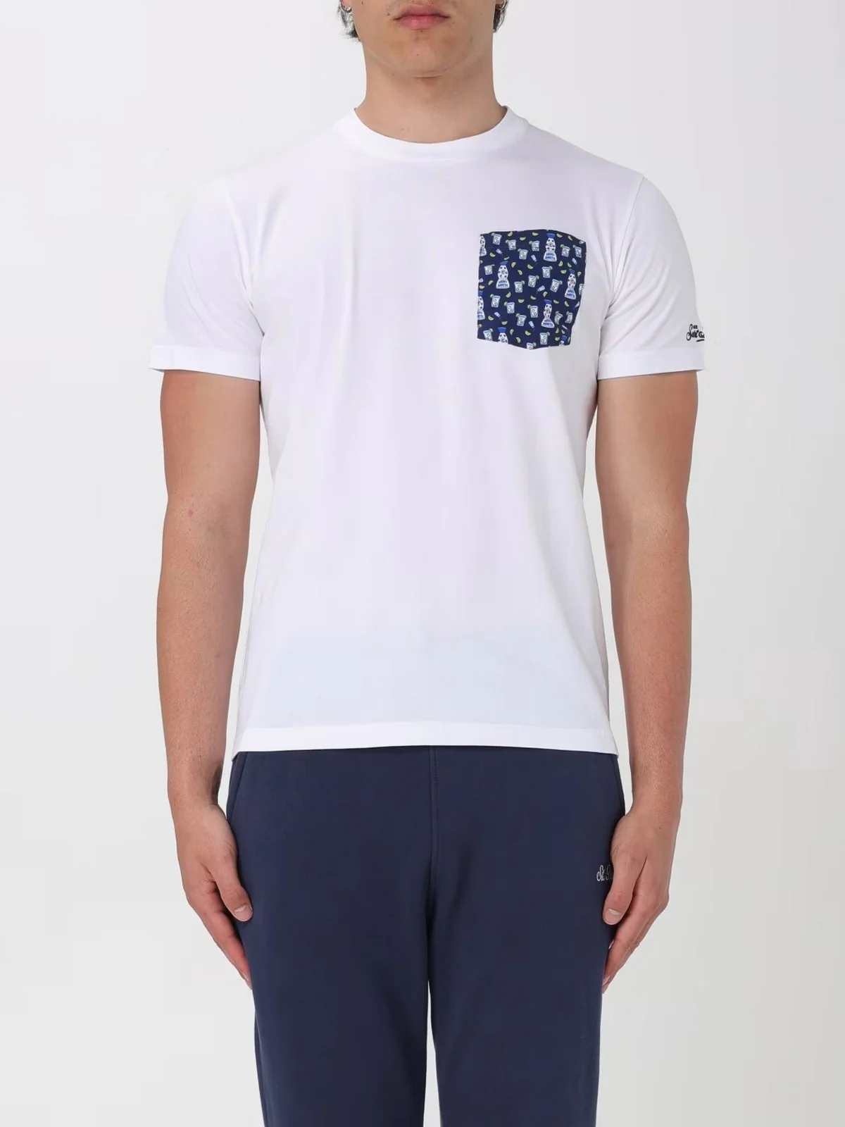 MC2 SAINT BARTH T-Shirt e Polo Uomo  BLANCHE 04224F Bianco - Image 2