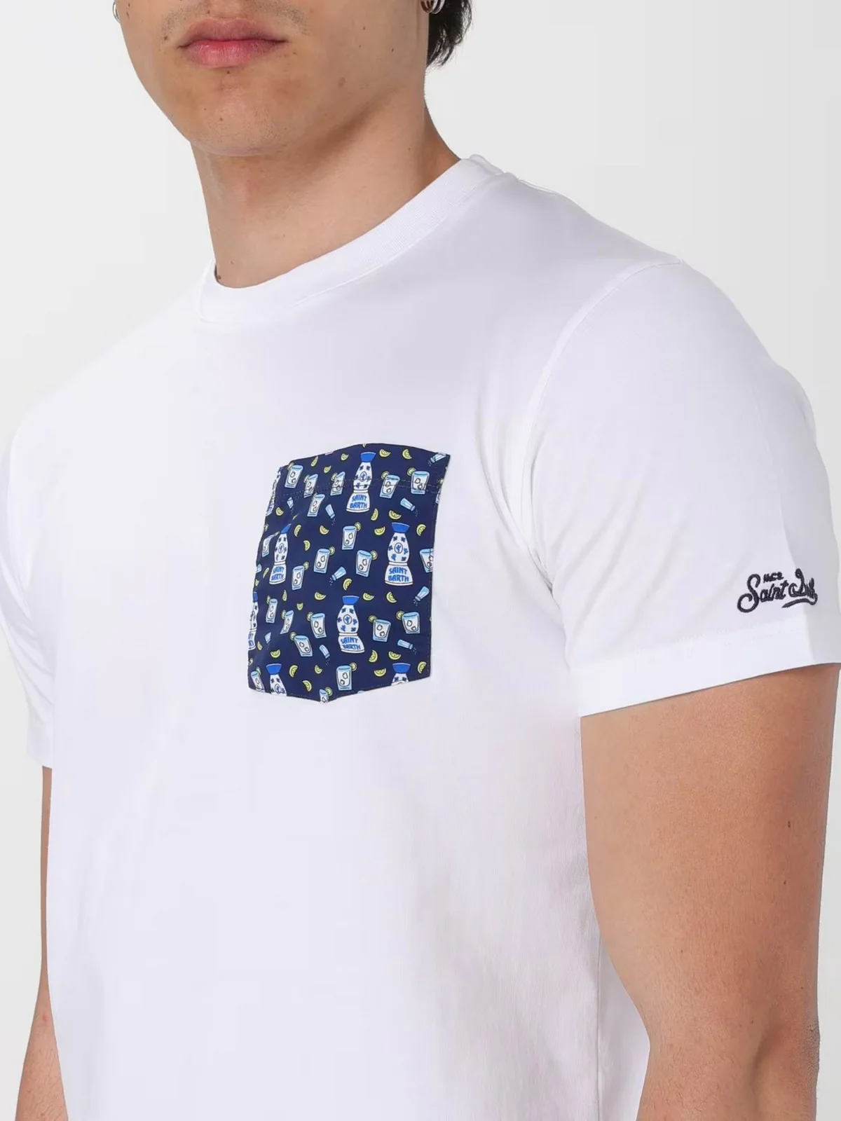 MC2 SAINT BARTH T-Shirt e Polo Uomo  BLANCHE 04224F Bianco - Image 4
