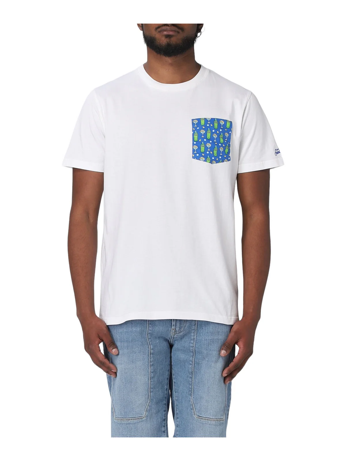 MC2 SAINT BARTH T-Shirt e Polo Uomo  BLANCHE 04270D Bianco - Image 2