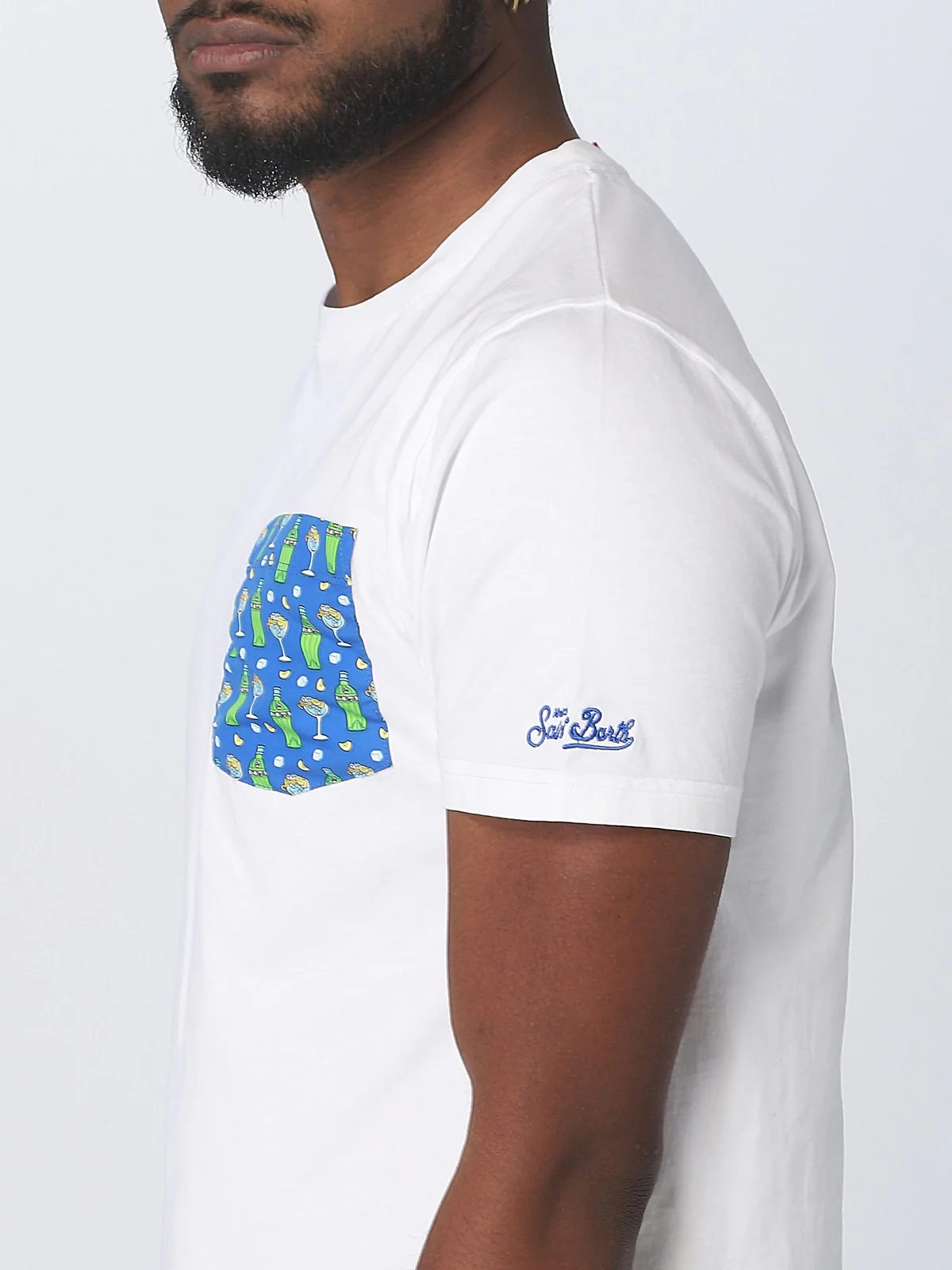 MC2 SAINT BARTH T-Shirt e Polo Uomo  BLANCHE 04270D Bianco - Image 3