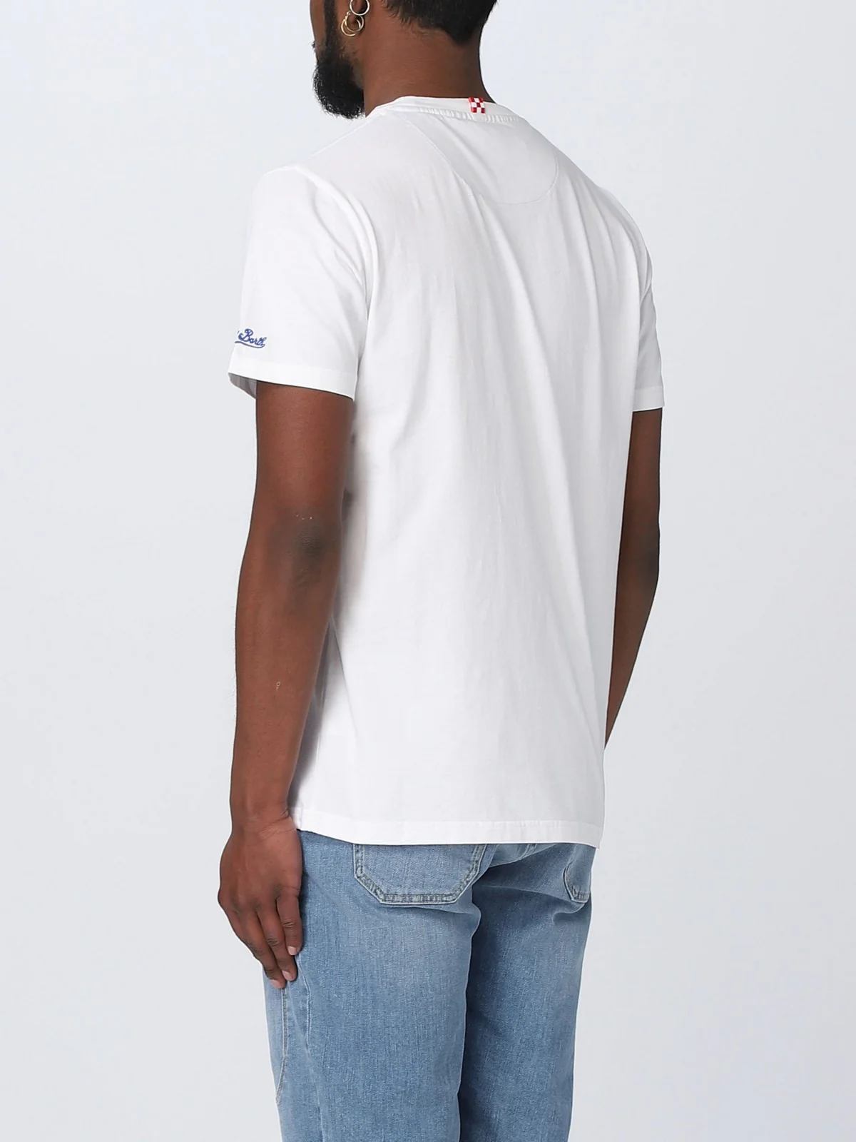 MC2 SAINT BARTH T-Shirt e Polo Uomo  BLANCHE 04270D Bianco - Image 4