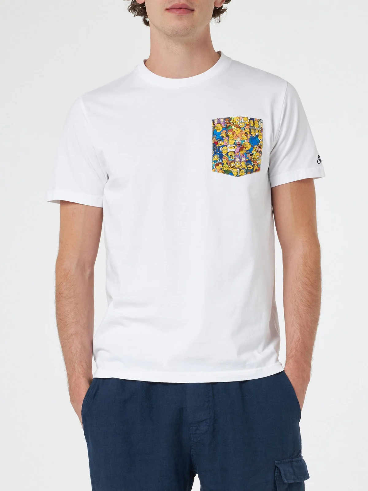 MC2 SAINT BARTH T-Shirt e Polo Uomo  BLANCHE 04616F Bianco - Image 3
