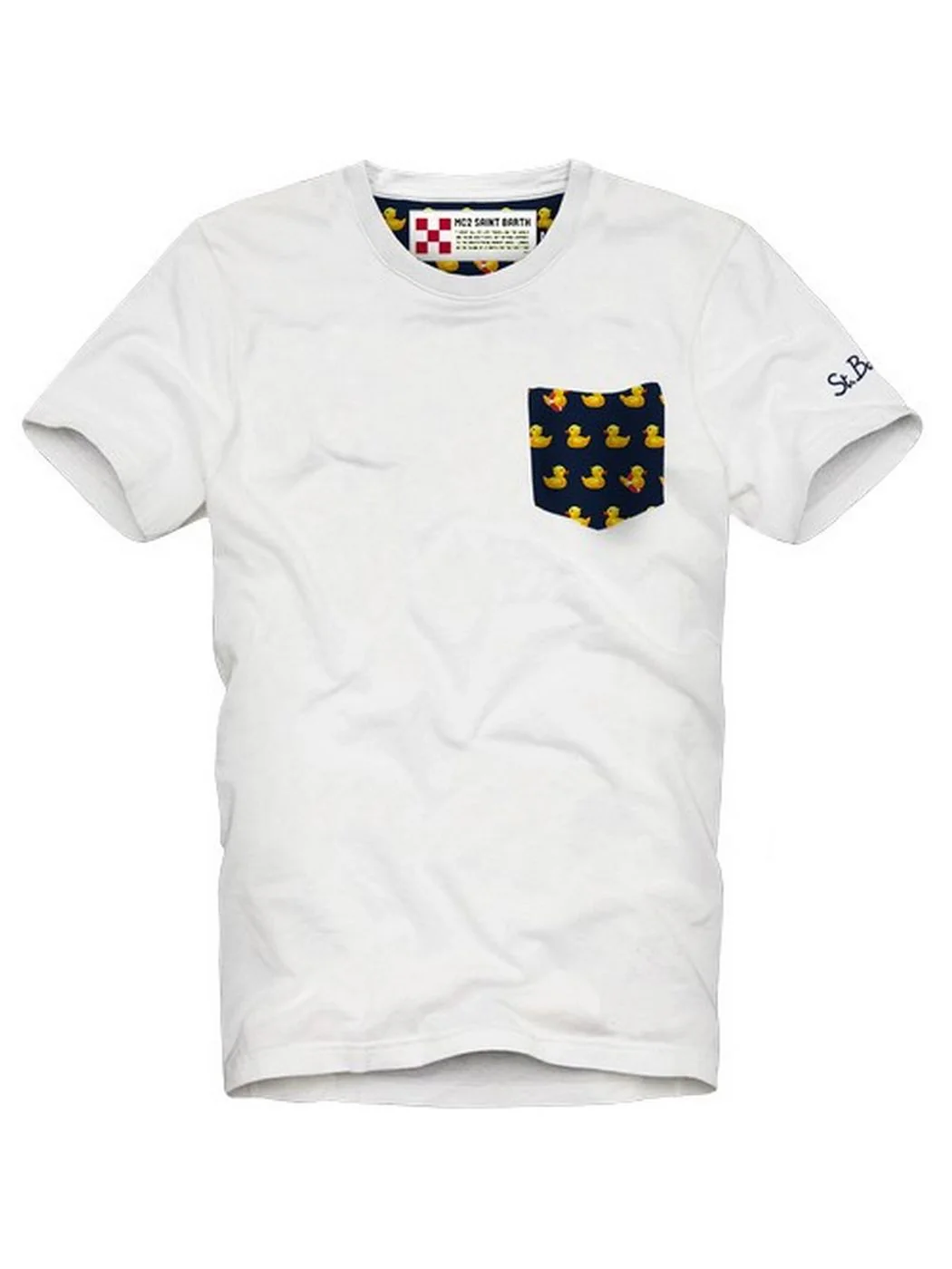 MC2 SAINT BARTH T-Shirt e Polo Uomo  BLANCHE Bianco - Image 2