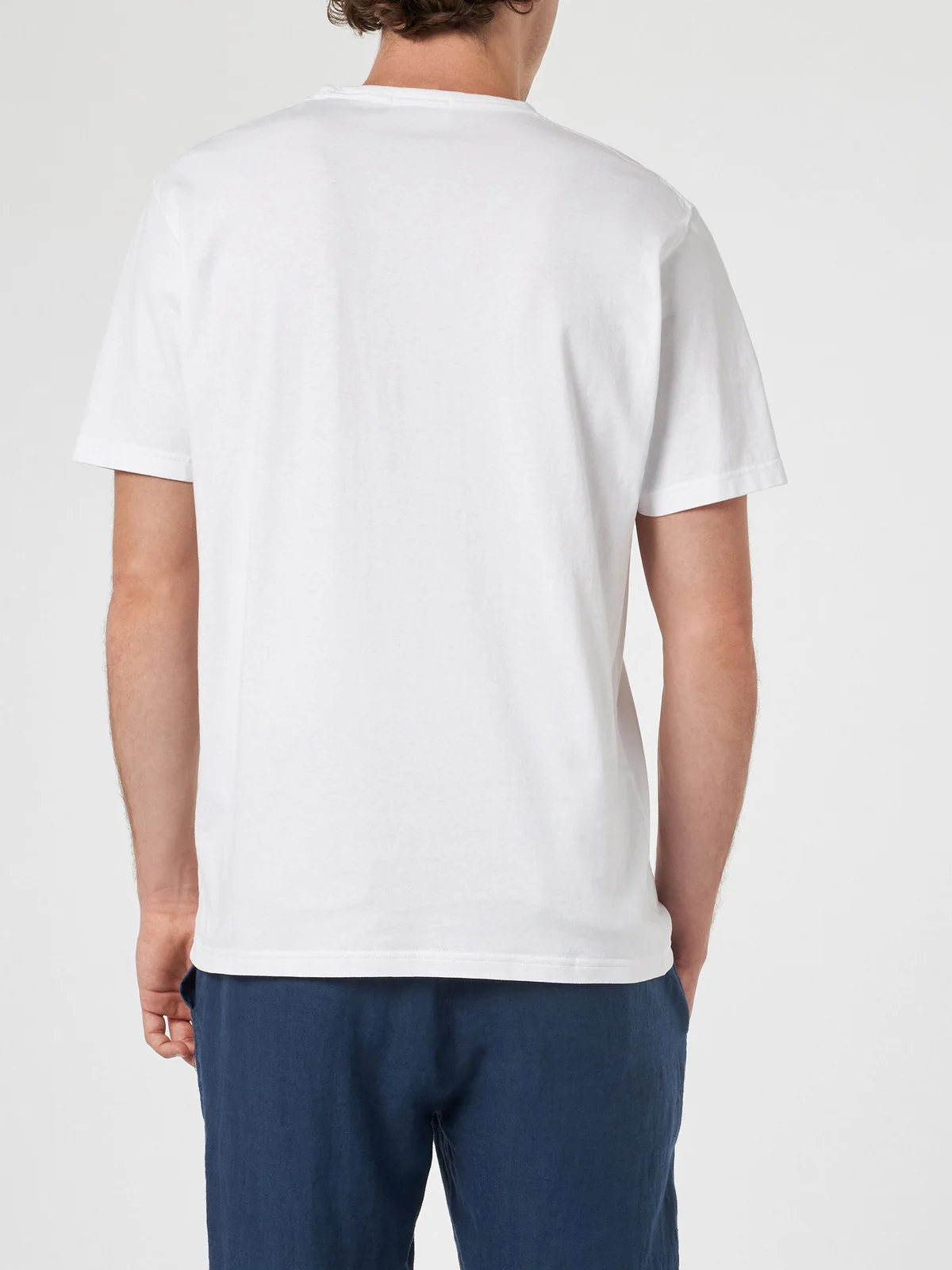MC2 SAINT BARTH T-Shirt e Polo Uomo  DOVER 00398F Bianco - Image 4