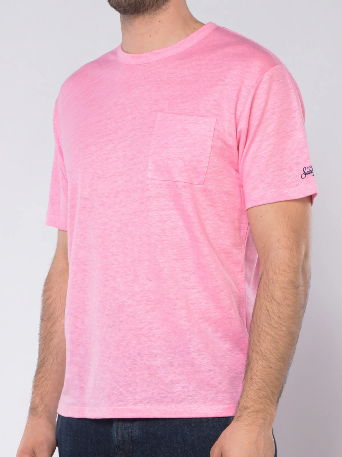 MC2 SAINT BARTH T-Shirt e Polo Uomo ECSTASEA 00019F Rosa - Image 2