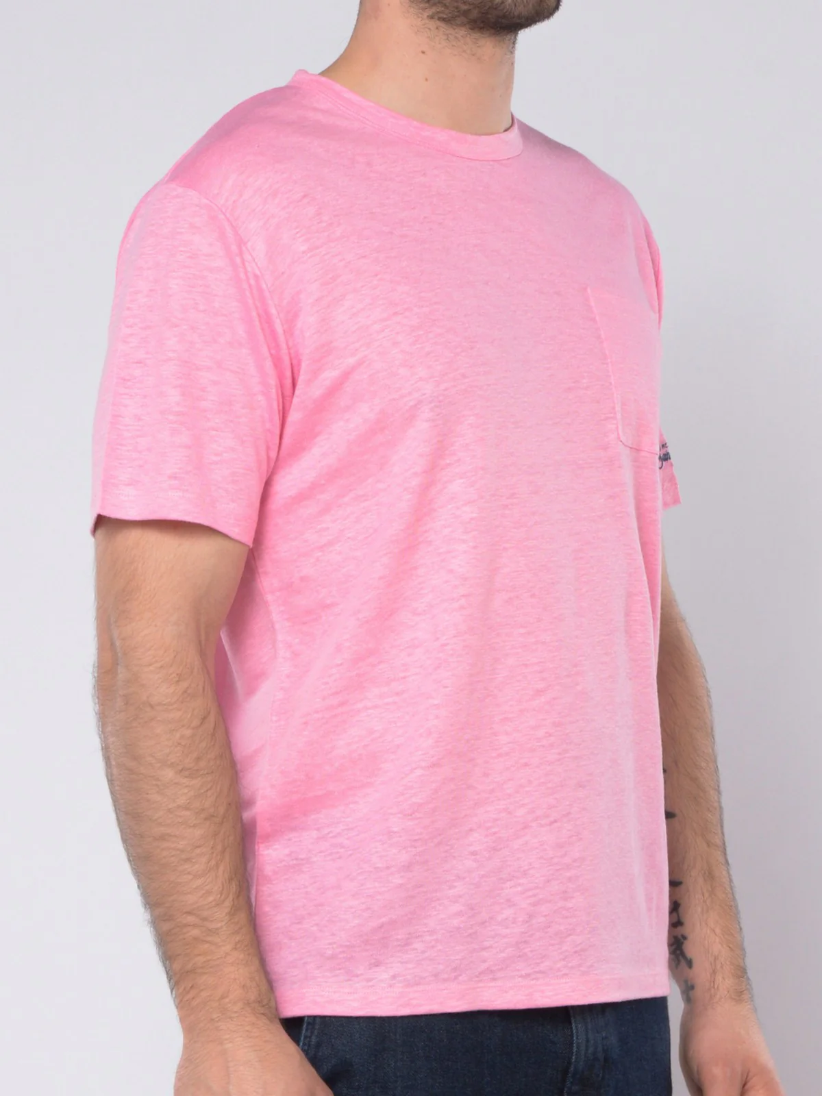 MC2 SAINT BARTH T-Shirt e Polo Uomo ECSTASEA 00019F Rosa - Image 3
