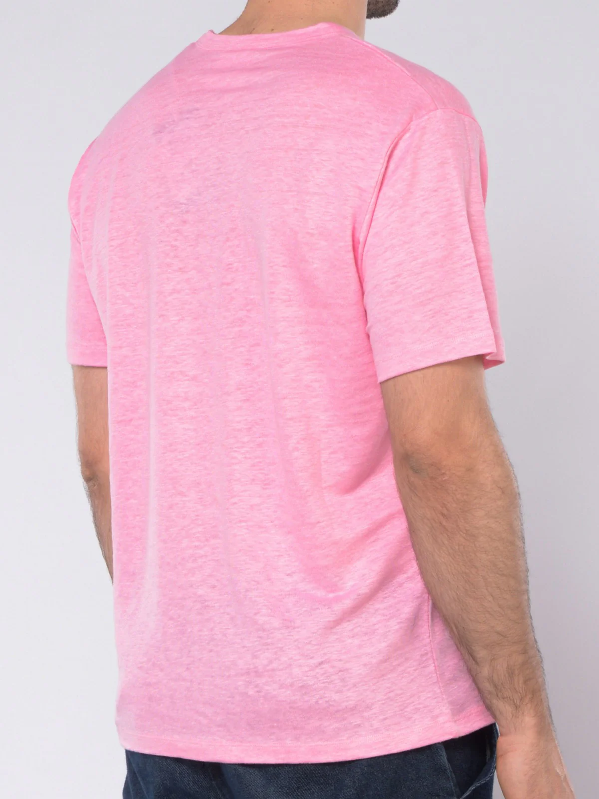 MC2 SAINT BARTH T-Shirt e Polo Uomo ECSTASEA 00019F Rosa - Image 4