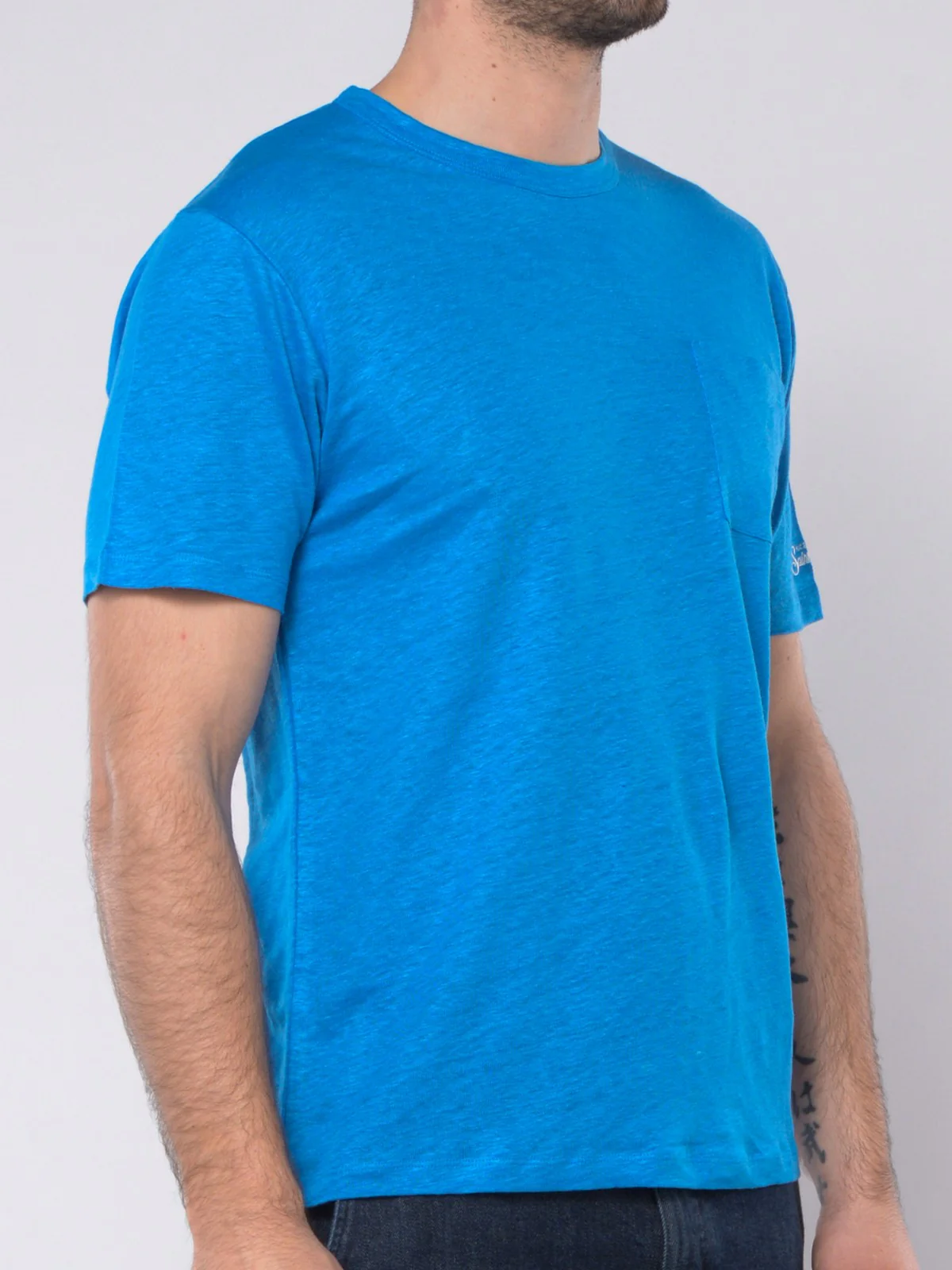 MC2 SAINT BARTH T-Shirt e Polo Uomo  ECSTASEA 00191F Blu - Image 3
