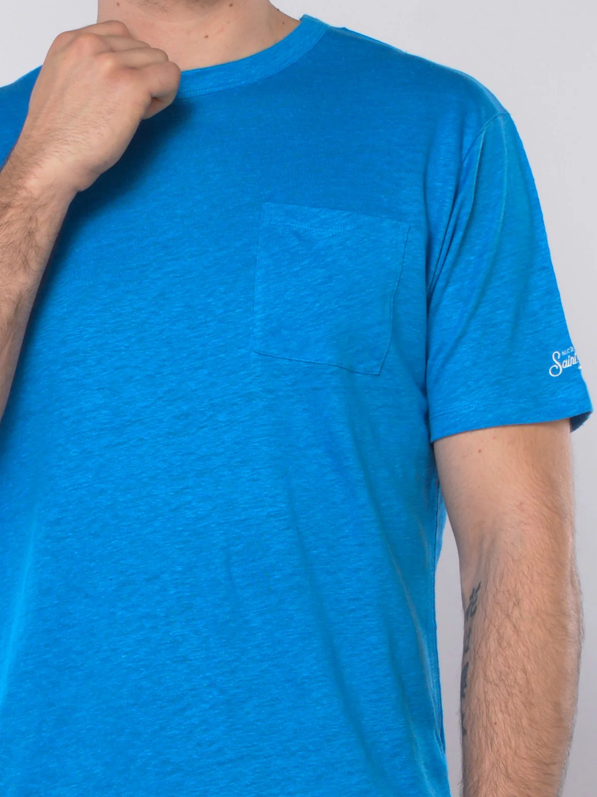 MC2 SAINT BARTH T-Shirt e Polo Uomo  ECSTASEA 00191F Blu - Image 5