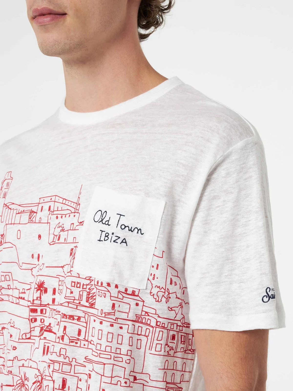 MC2 SAINT BARTH T-Shirt e Polo Uomo  ECSTASEA 00502F Bianco - Image 2