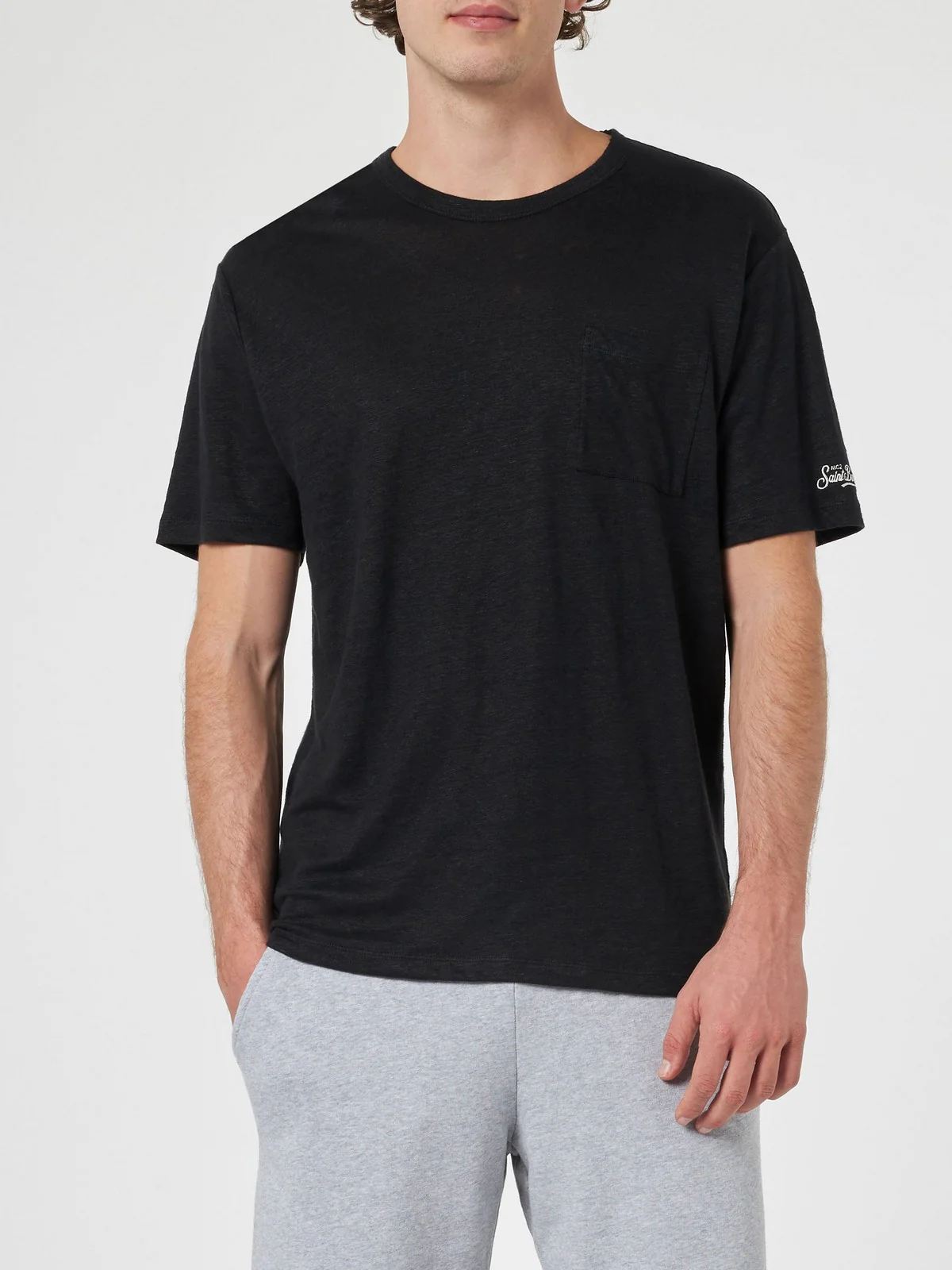 MC2 SAINT BARTH T-Shirt e Polo Uomo  ECSTASEA 00816F Nero - Image 2