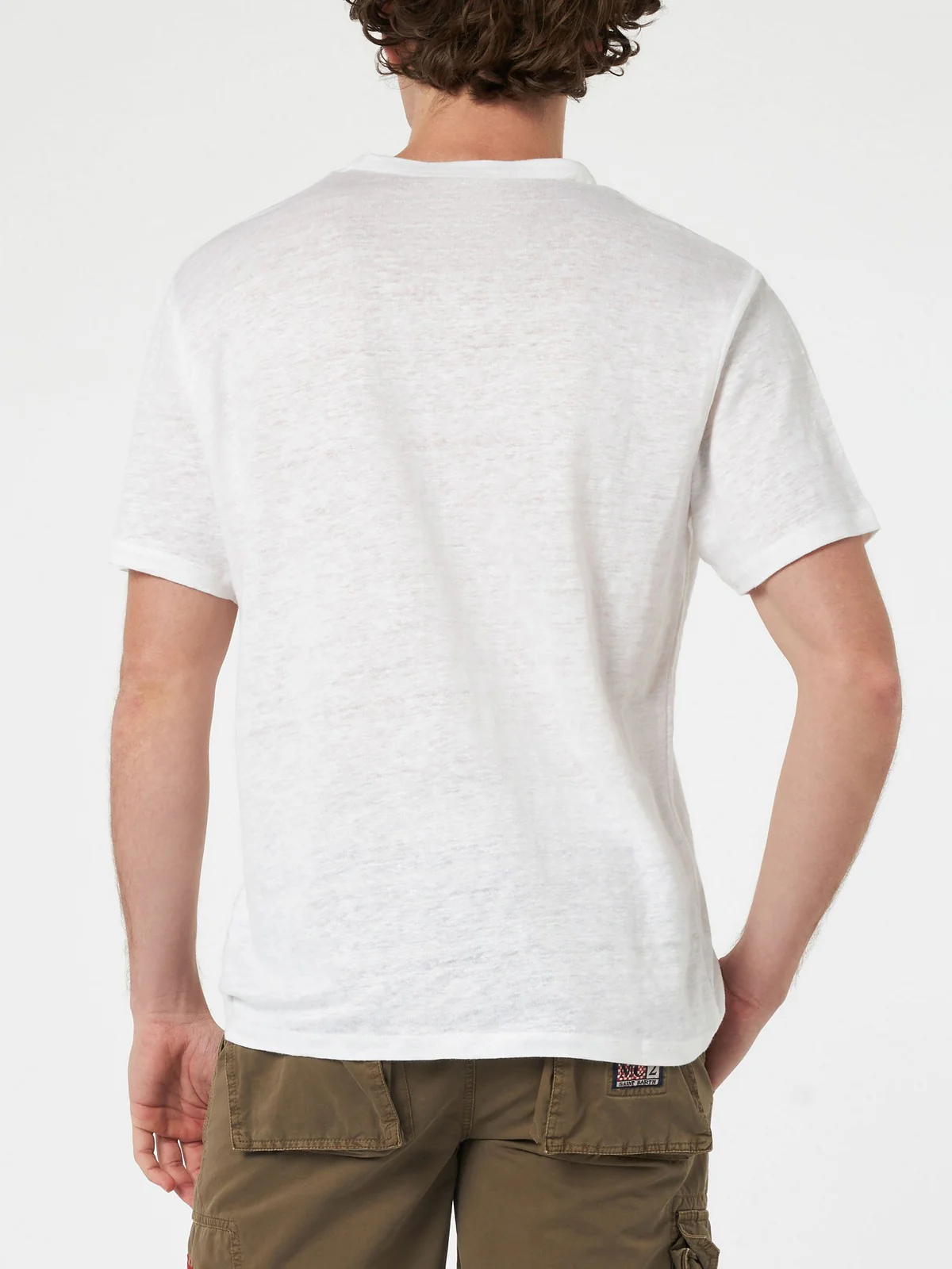MC2 SAINT BARTH T-Shirt e Polo Uomo  ECSTASEA 04284F Bianco - Image 4
