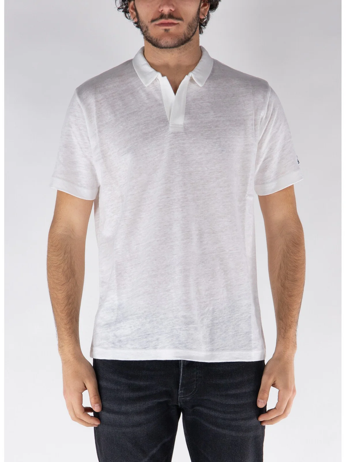MC2 SAINT BARTH T-Shirt e Polo Uomo  FRASER 01819F Bianco - Image 2