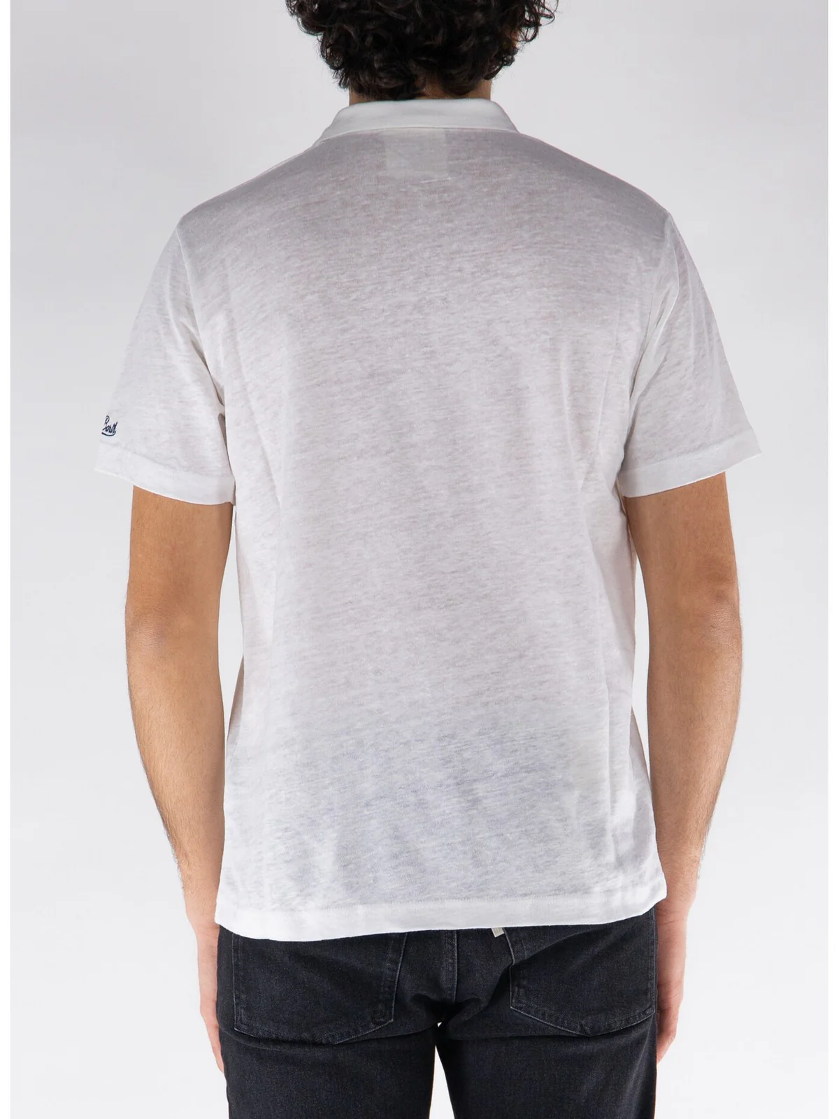 MC2 SAINT BARTH T-Shirt e Polo Uomo  FRASER 01819F Bianco - Image 3
