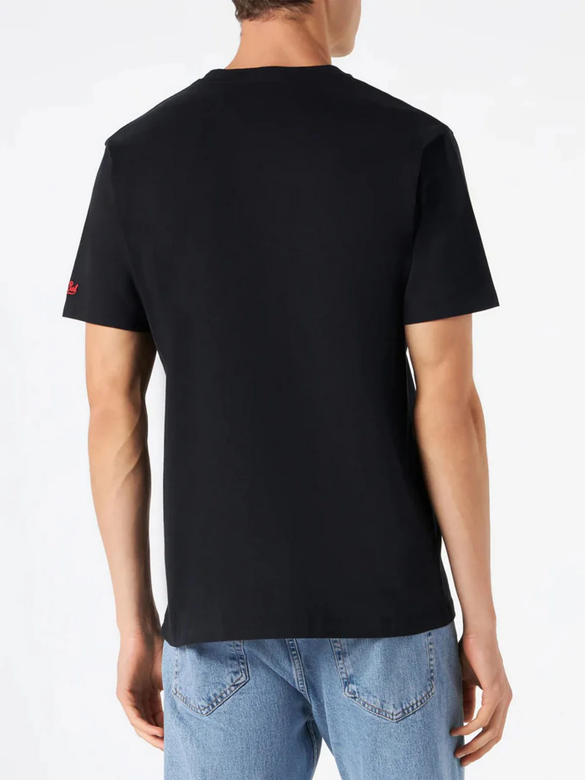 MC2 SAINT BARTH T-Shirt e Polo Uomo  JACK 04539F Nero - Image 4