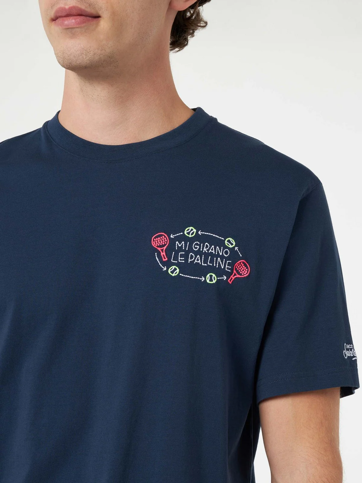 MC2 SAINT BARTH T-Shirt e Polo Uomo  PORTOFINO 00432F Blu - Image 2