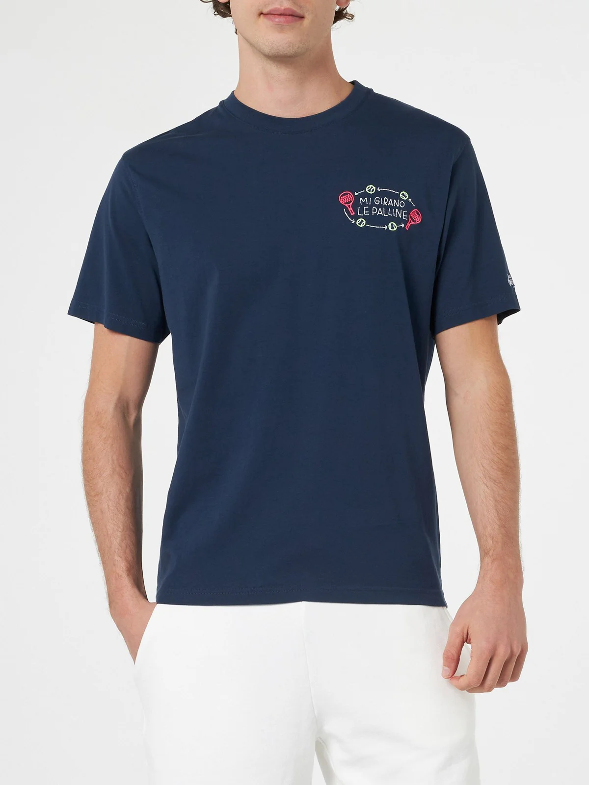 MC2 SAINT BARTH T-Shirt e Polo Uomo  PORTOFINO 00432F Blu - Image 3
