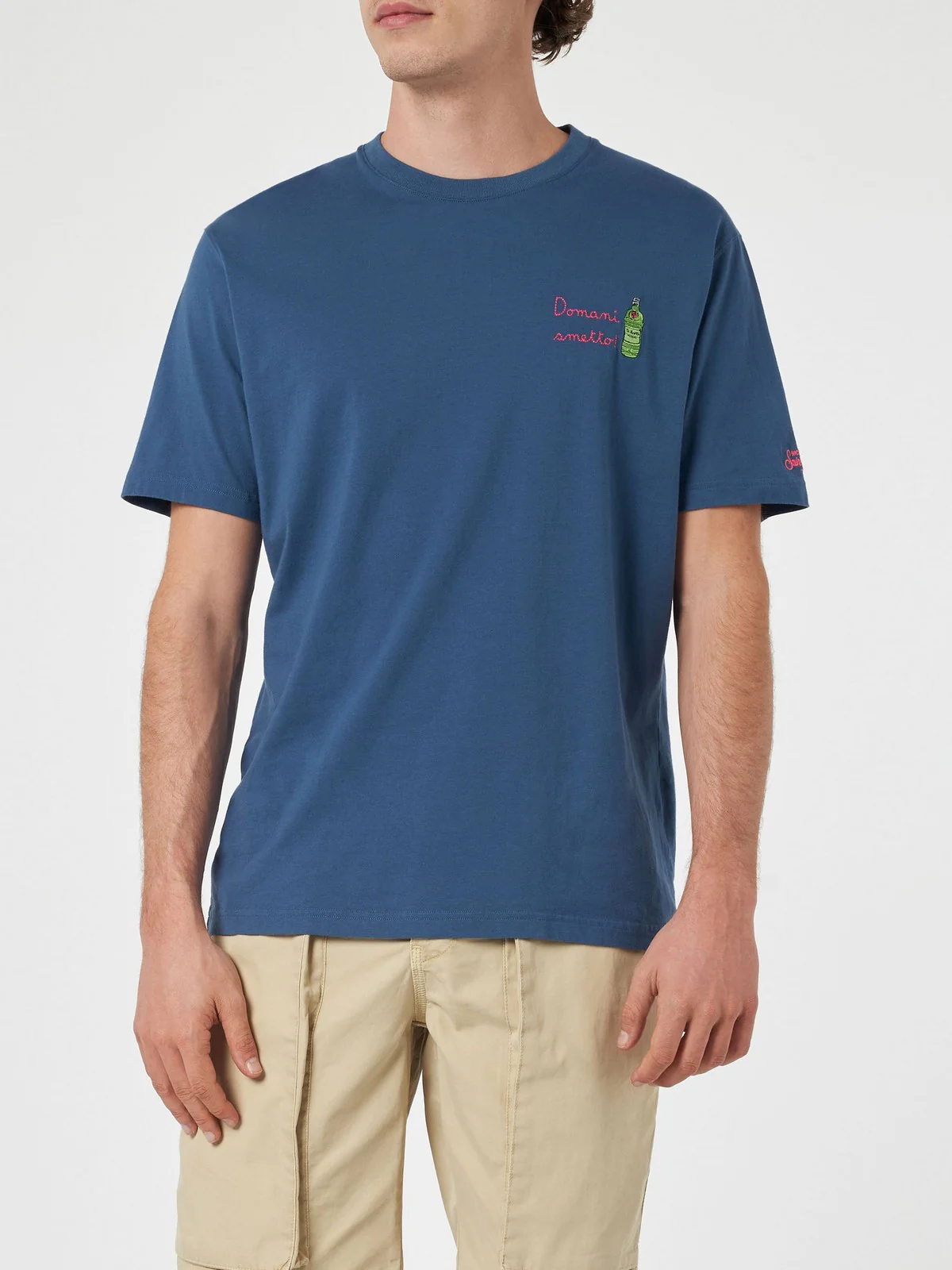 MC2 SAINT BARTH T-Shirt e Polo Uomo  PORTOFINO 04118F Blu - Image 3