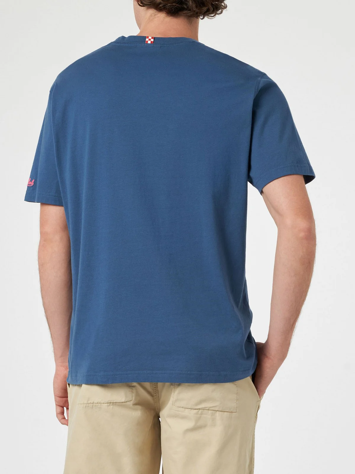 MC2 SAINT BARTH T-Shirt e Polo Uomo  PORTOFINO 04118F Blu - Image 4