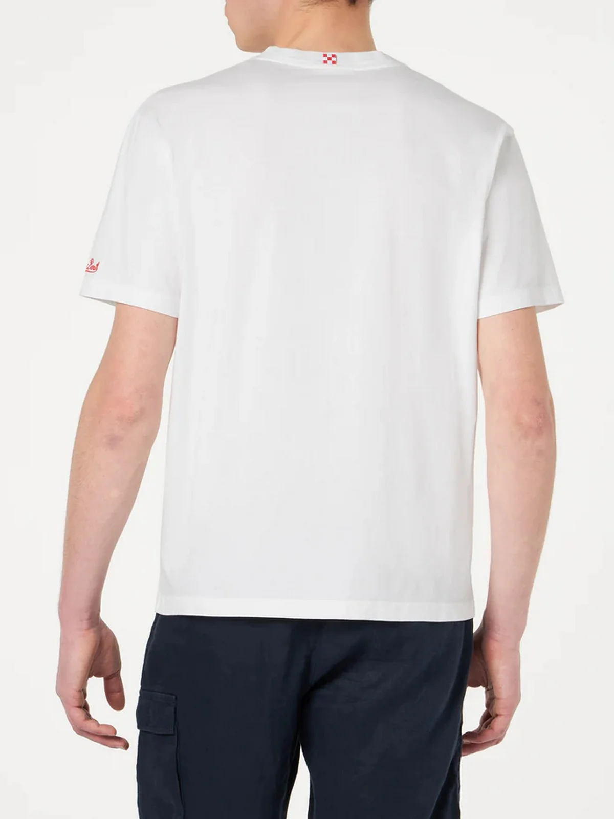 MC2 SAINT BARTH T-Shirt e Polo Uomo  PORTOFINO 04125F Bianco - Image 4