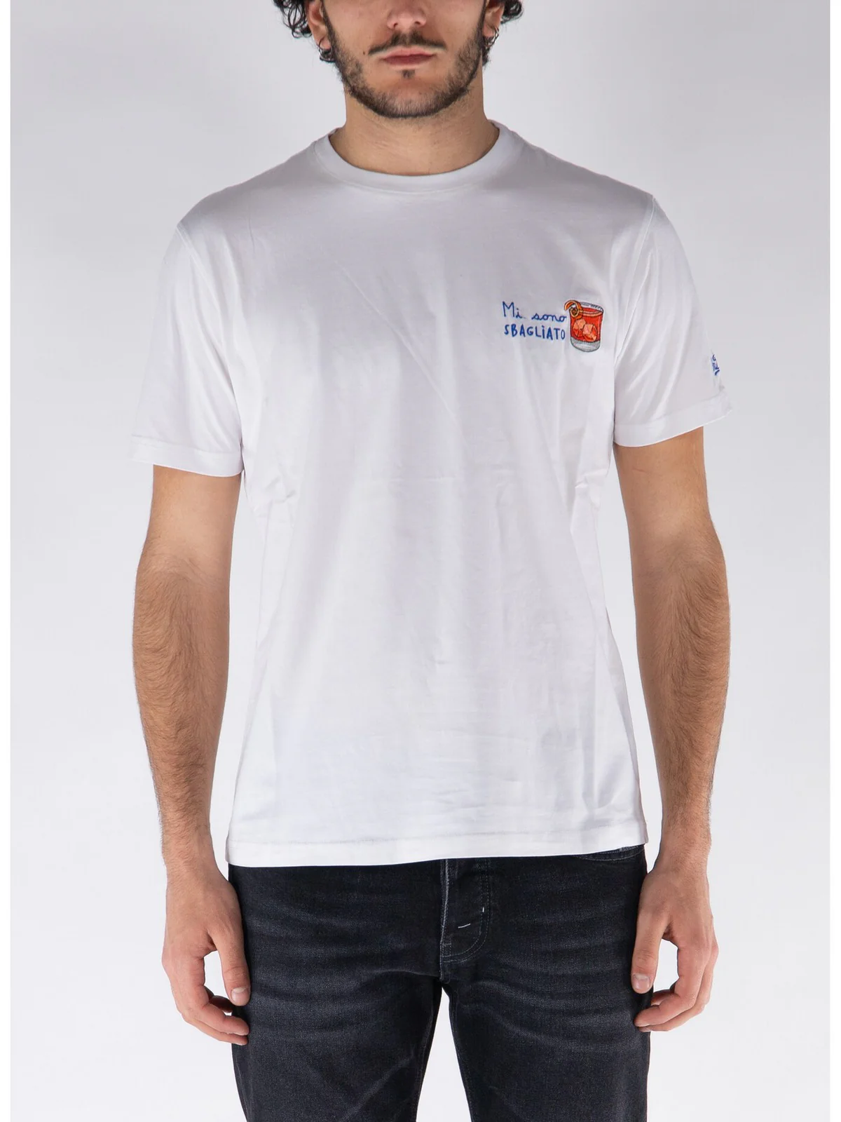 MC2 SAINT BARTH T-Shirt e Polo Uomo  PORTOFINO 04135F Bianco - Image 2