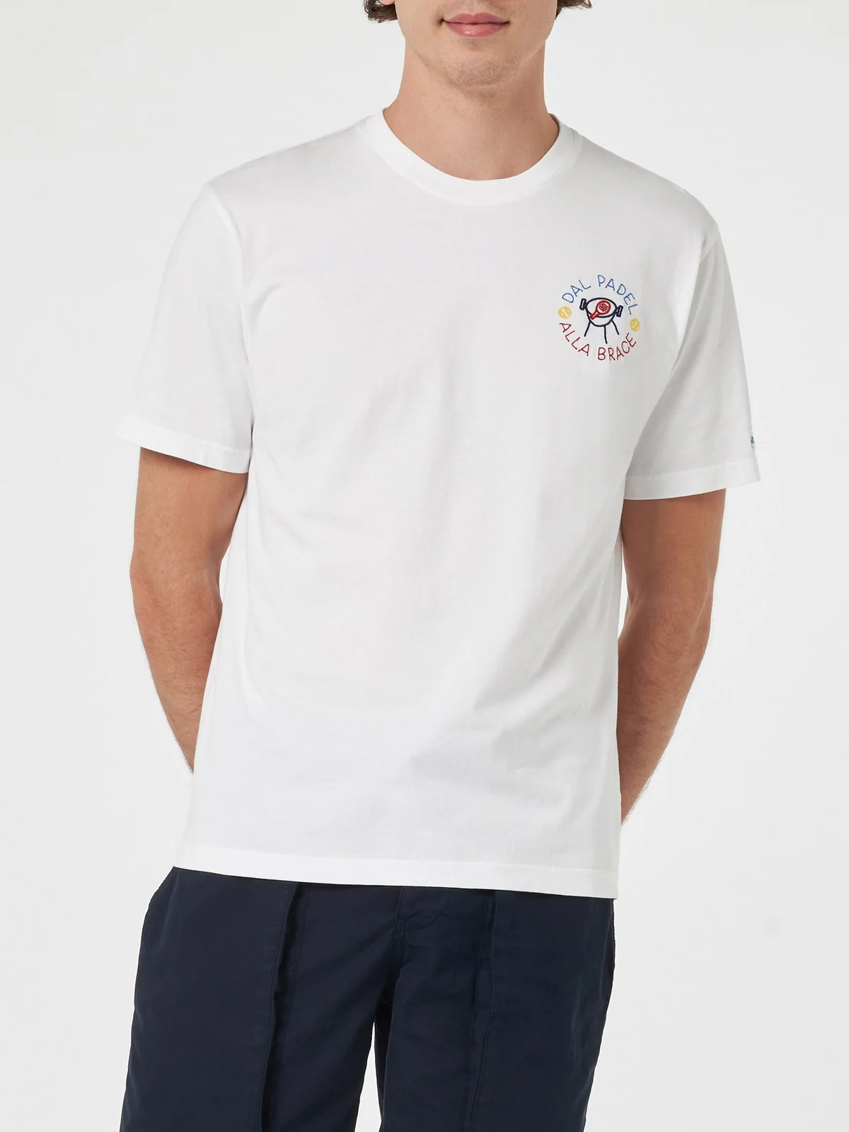 MC2 SAINT BARTH T-Shirt e Polo Uomo  PORTOFINO 04403F Bianco - Image 3