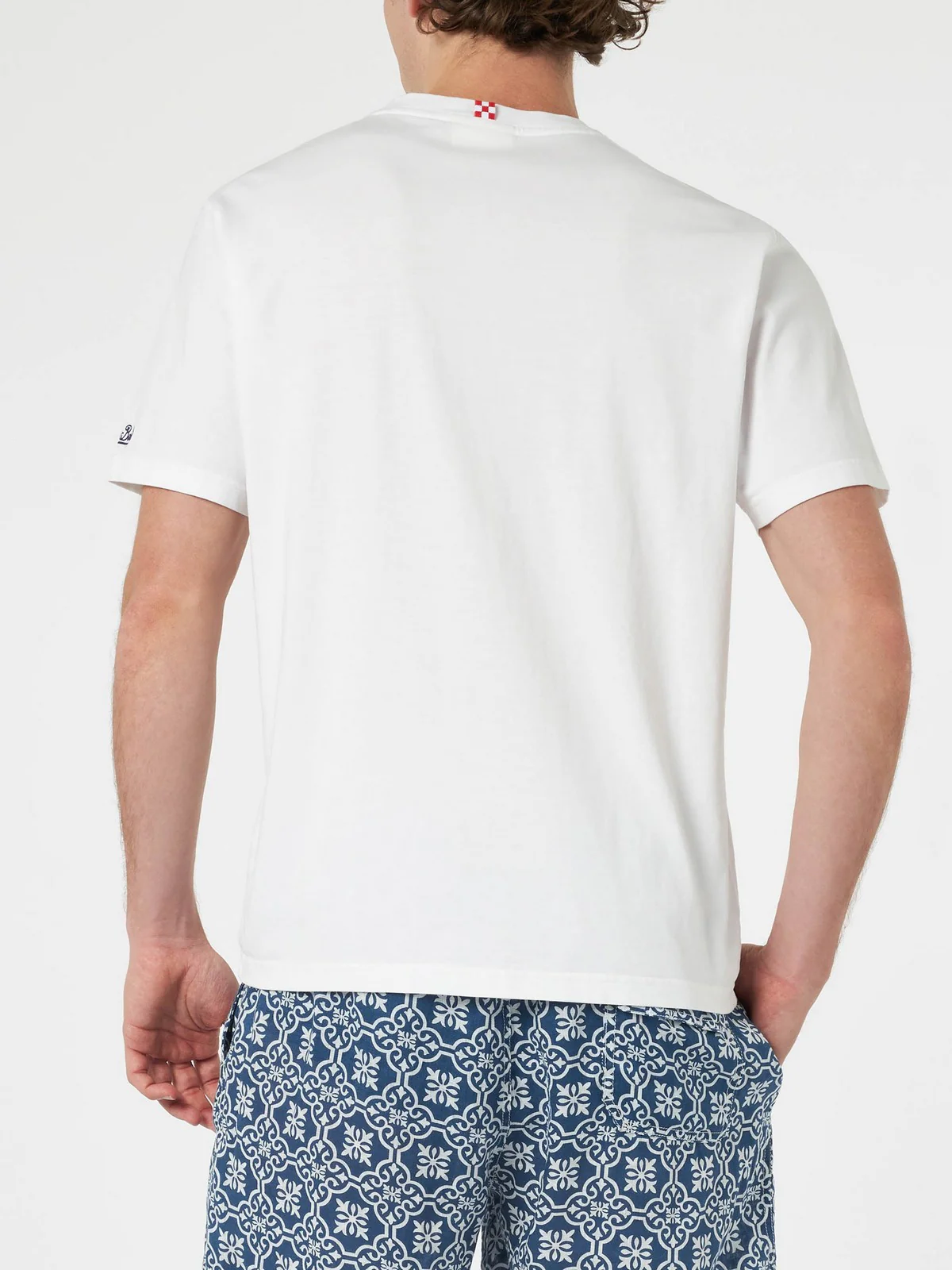 MC2 SAINT BARTH T-Shirt e Polo Uomo  PORTOFINO 04404F Bianco - Image 4