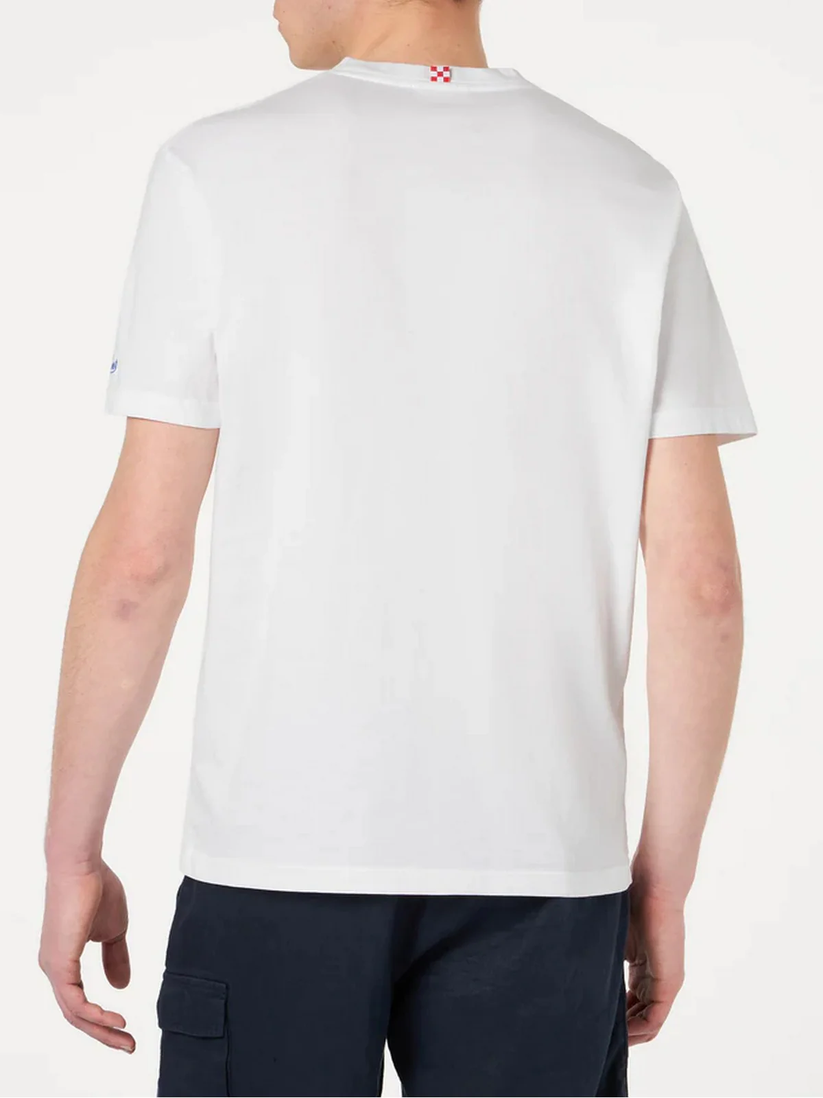 MC2 SAINT BARTH T-Shirt e Polo Uomo PORTOFINO 06650D Bianco - Image 3