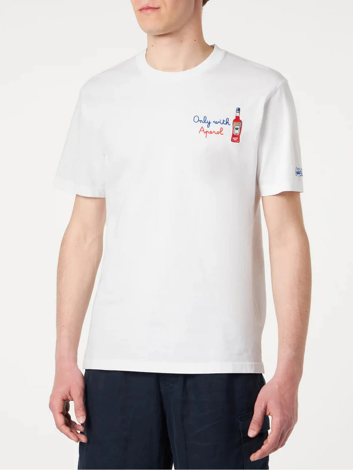 MC2 SAINT BARTH T-Shirt e Polo Uomo PORTOFINO 06650D Bianco - Image 4
