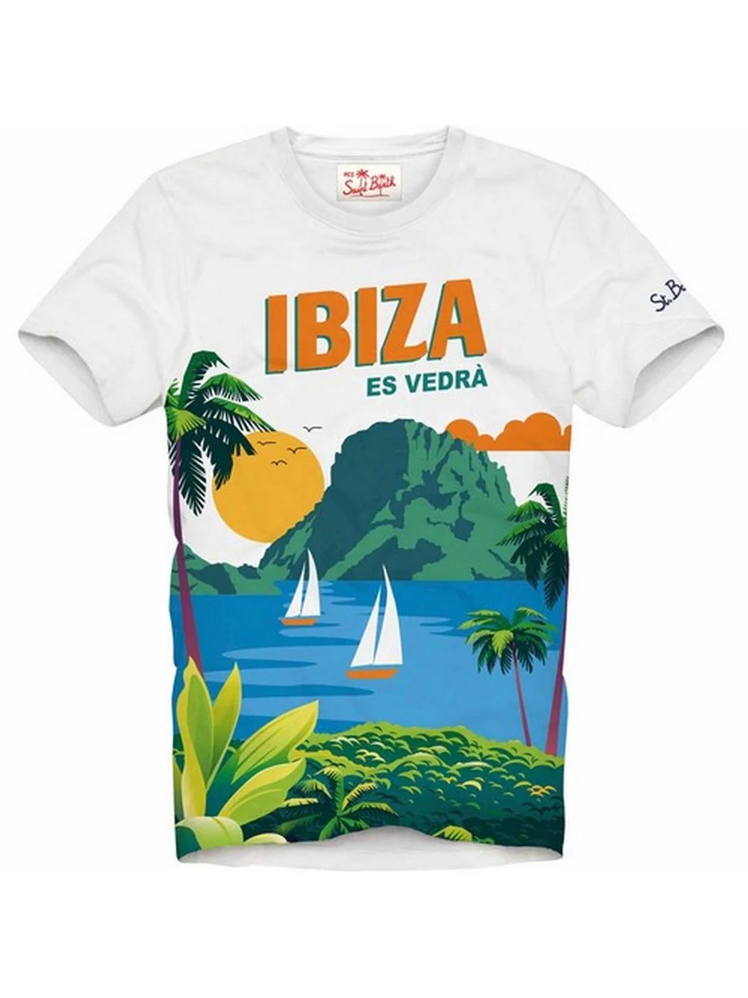 MC2 SAINT BARTH T-Shirt e Polo Uomo  T-SHIRT MAN 00718B Bianco - Image 2