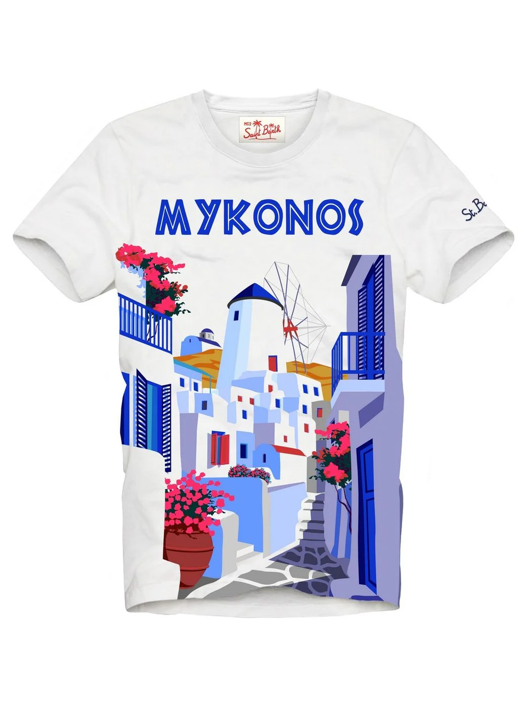 MC2 SAINT BARTH T-Shirt e Polo Uomo  T-SHIRT MAN 02719B Bianco - Image 2