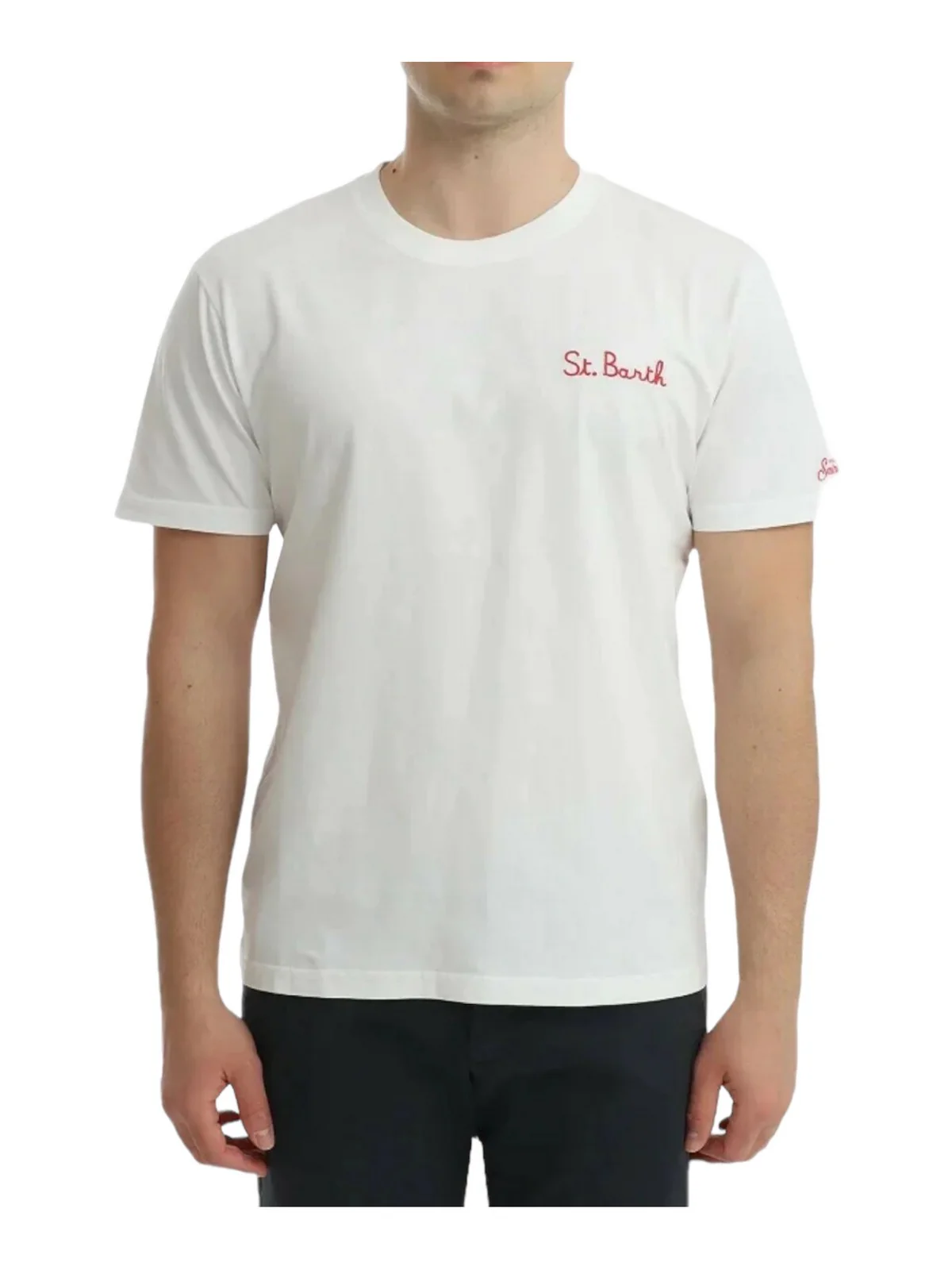MC2 SAINT BARTH T-Shirt e Polo Uomo  TSHIRT MAN 00127D Bianco - Image 2