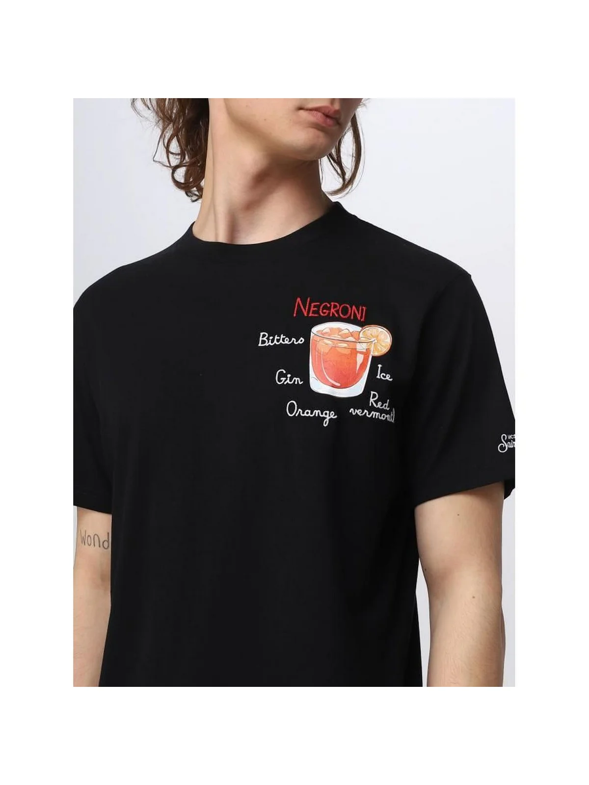 MC2 SAINT BARTH T-Shirt e Polo Uomo  TSHIRT MAN 00349D Nero - Image 4