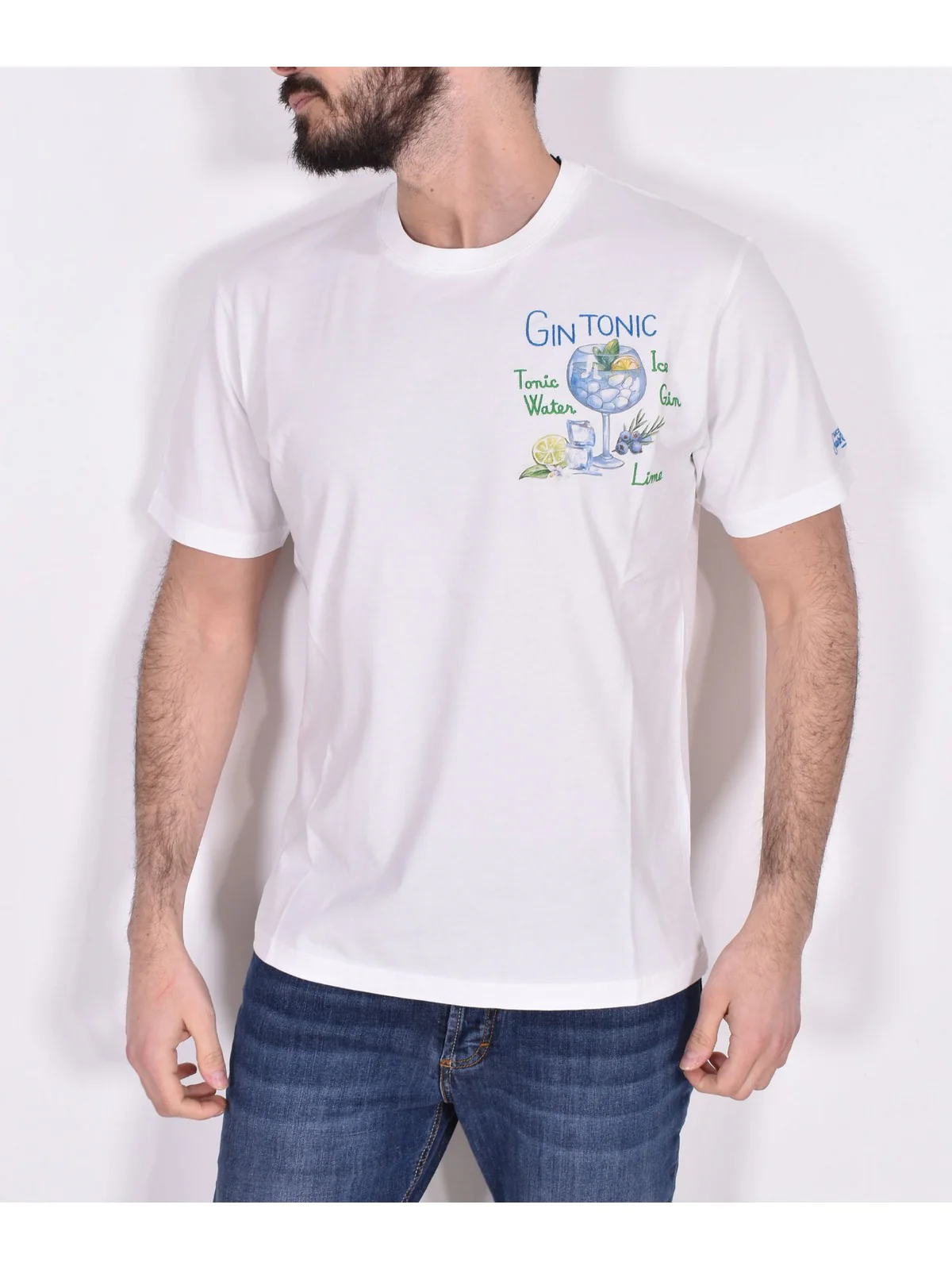 MC2 SAINT BARTH T-Shirt e Polo Uomo  TSHIRT MAN 00421D Bianco - Image 3