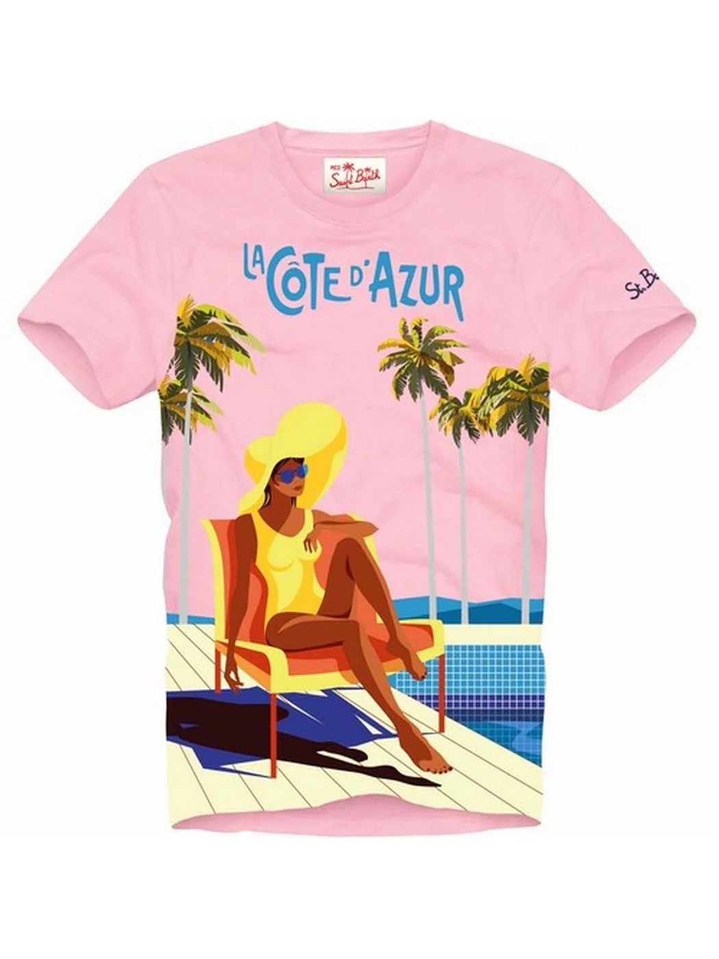 MC2 SAINT BARTH T-Shirt e Polo Uomo  TSHIRT MAN 00519B Rosa - Image 2