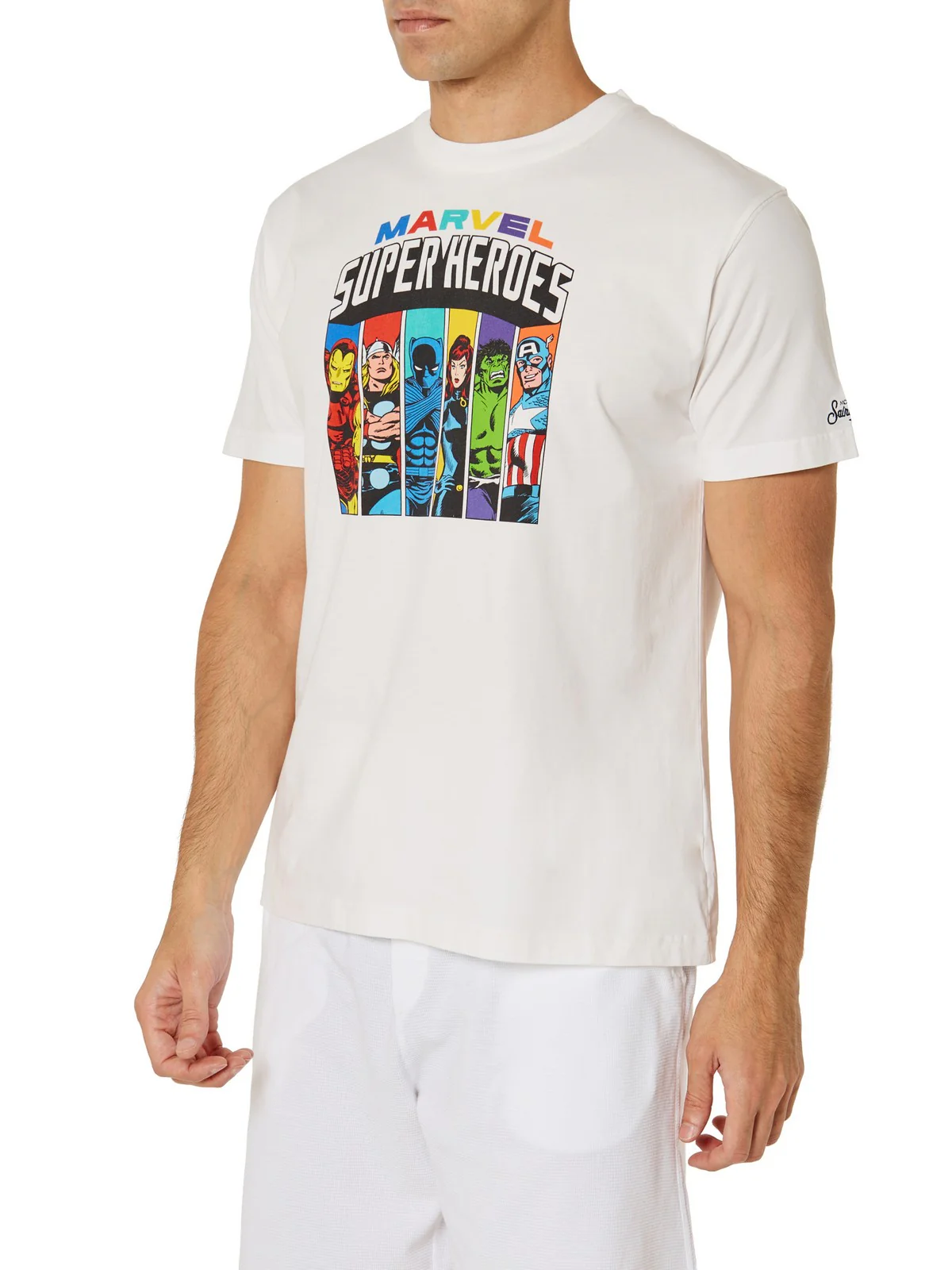 MC2 SAINT BARTH T-Shirt e Polo Uomo TSHIRT MAN 00567F Bianco - Image 2