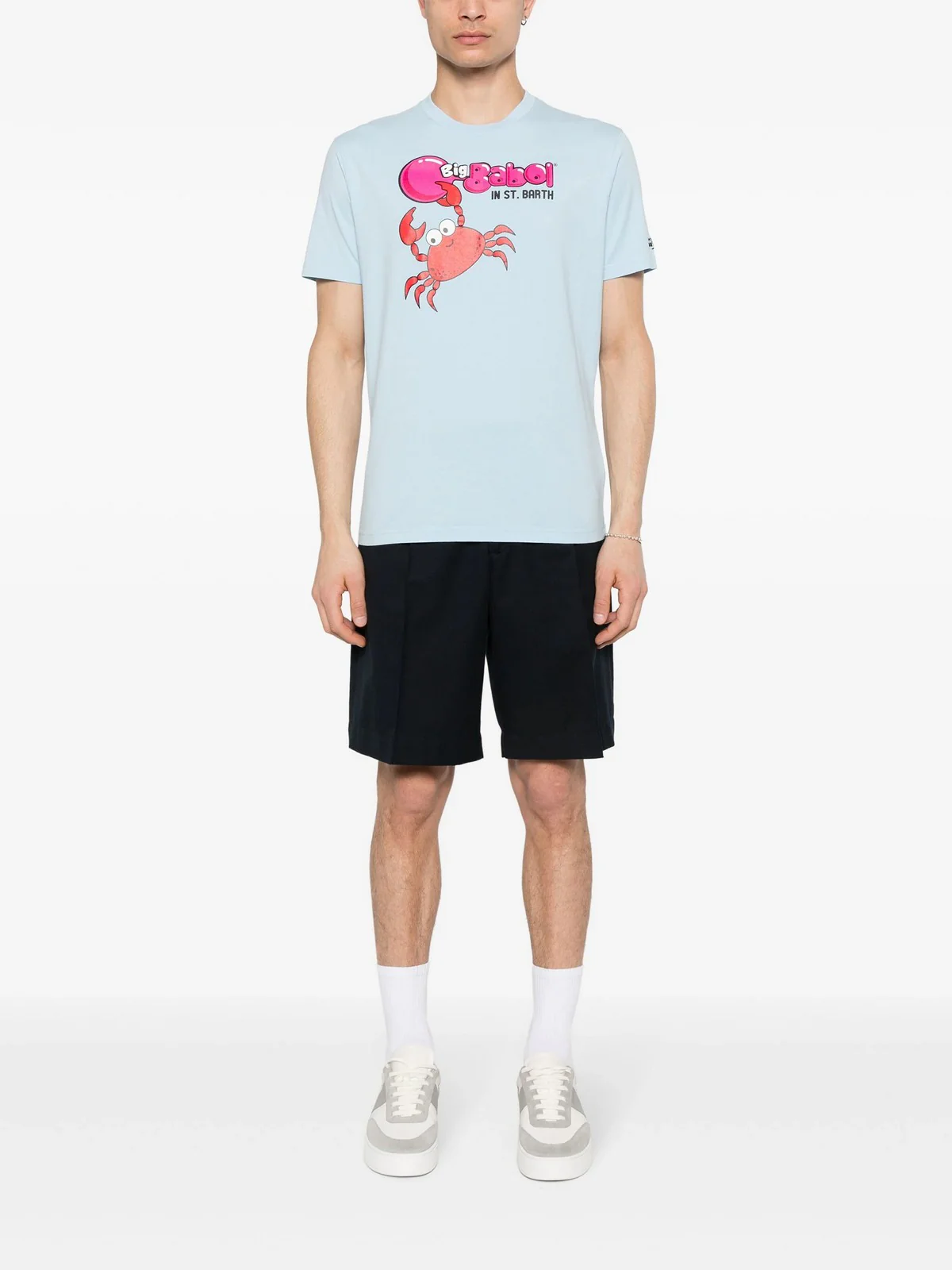 MC2 SAINT BARTH T-Shirt e Polo Uomo  TSHIRT MAN 00569F Blu - Image 5