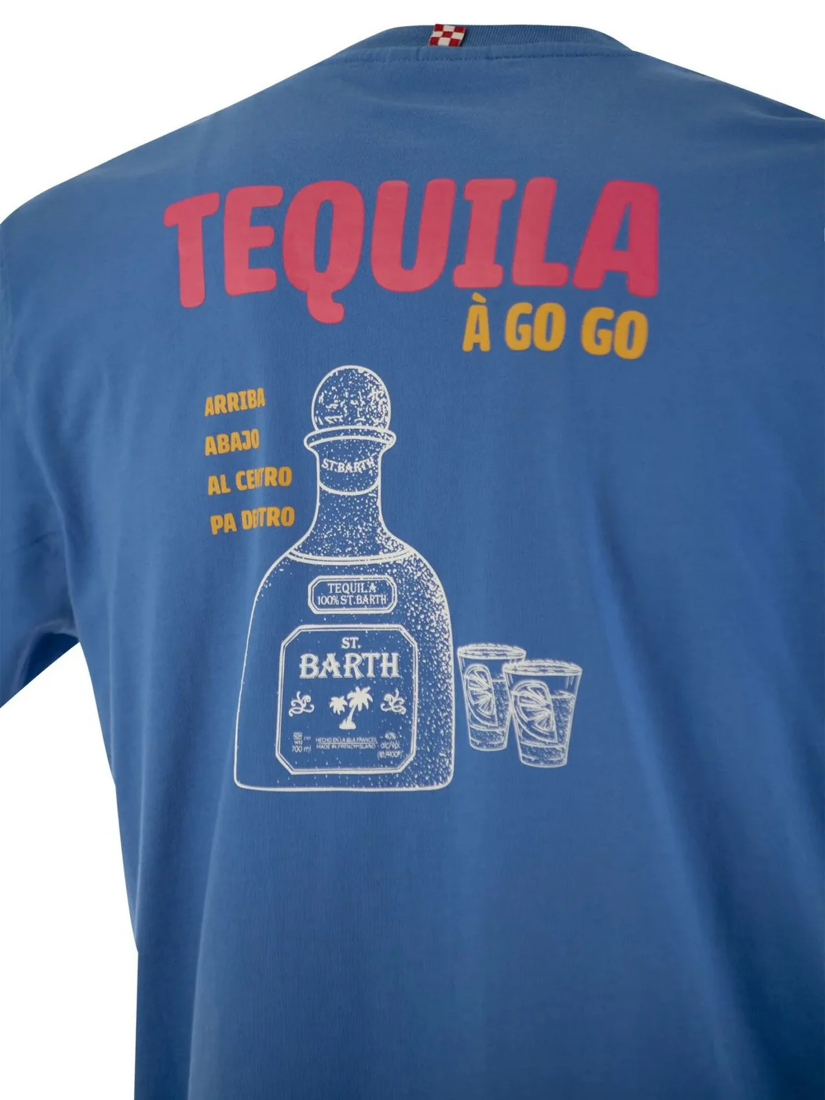 MC2 SAINT BARTH T-Shirt e Polo Uomo  TSHIRT MAN 00740F Blu - Image 4