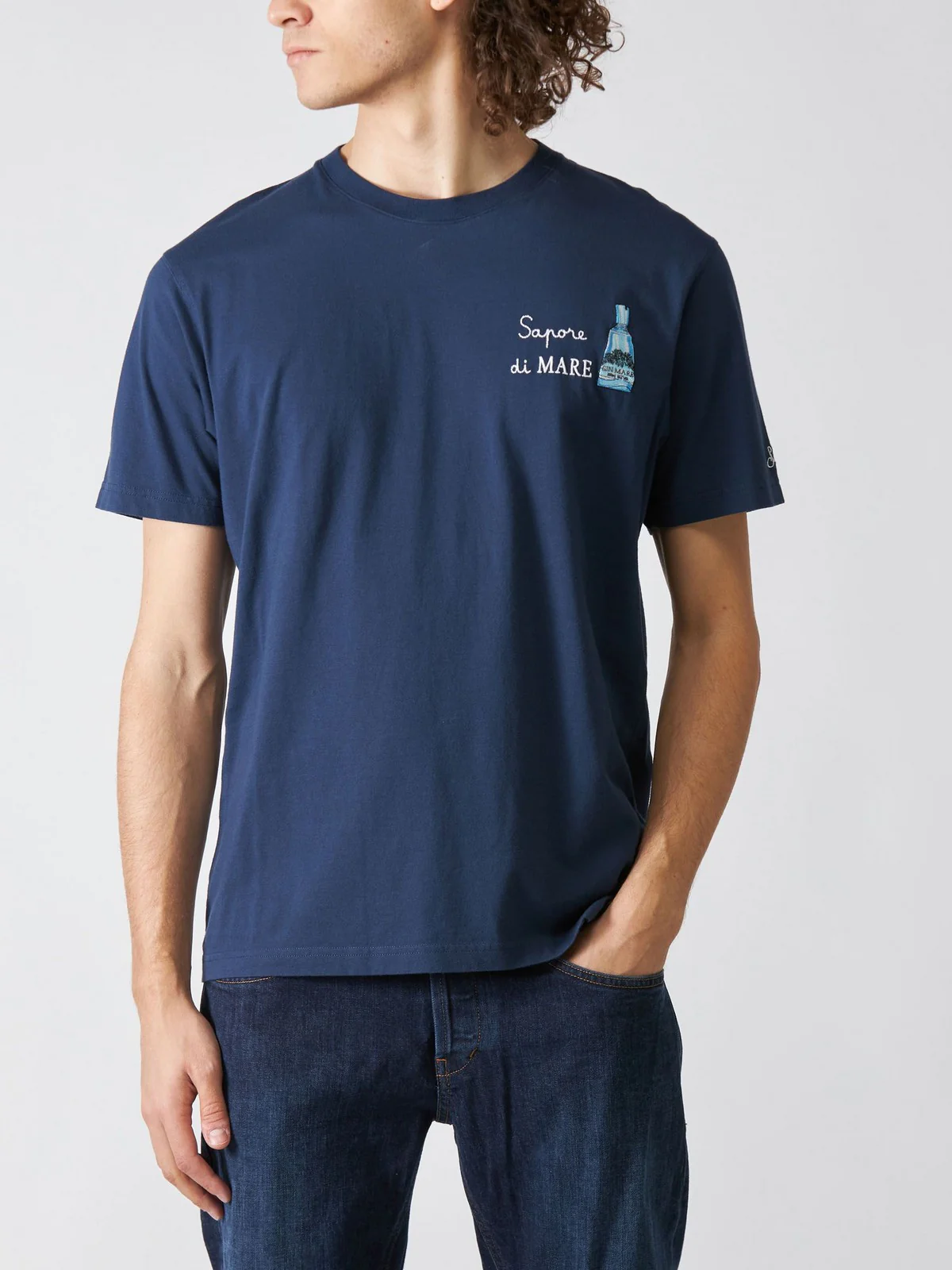 MC2 SAINT BARTH T-Shirt e Polo Uomo  TSHIRT MAN 00752F Blu - Image 4