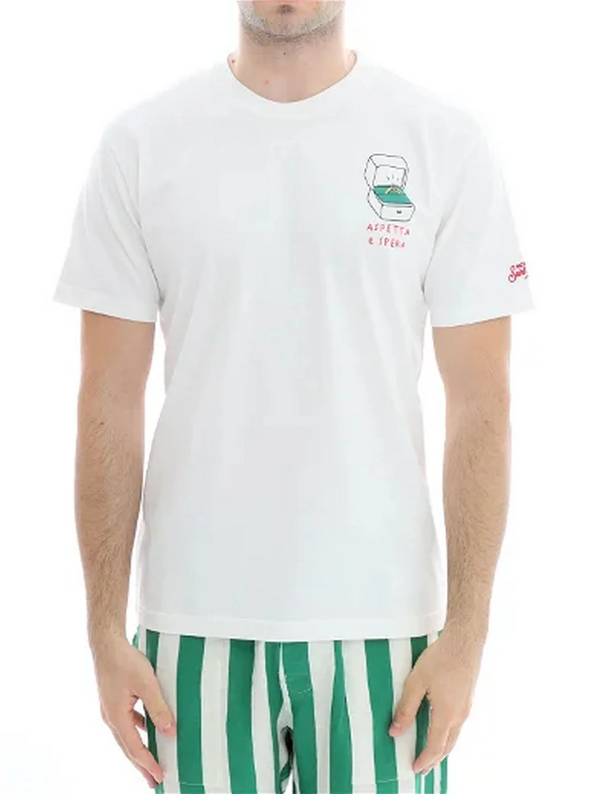 MC2 SAINT BARTH T-Shirt e Polo Uomo  TSHIRT MAN 00783F Bianco - Image 2