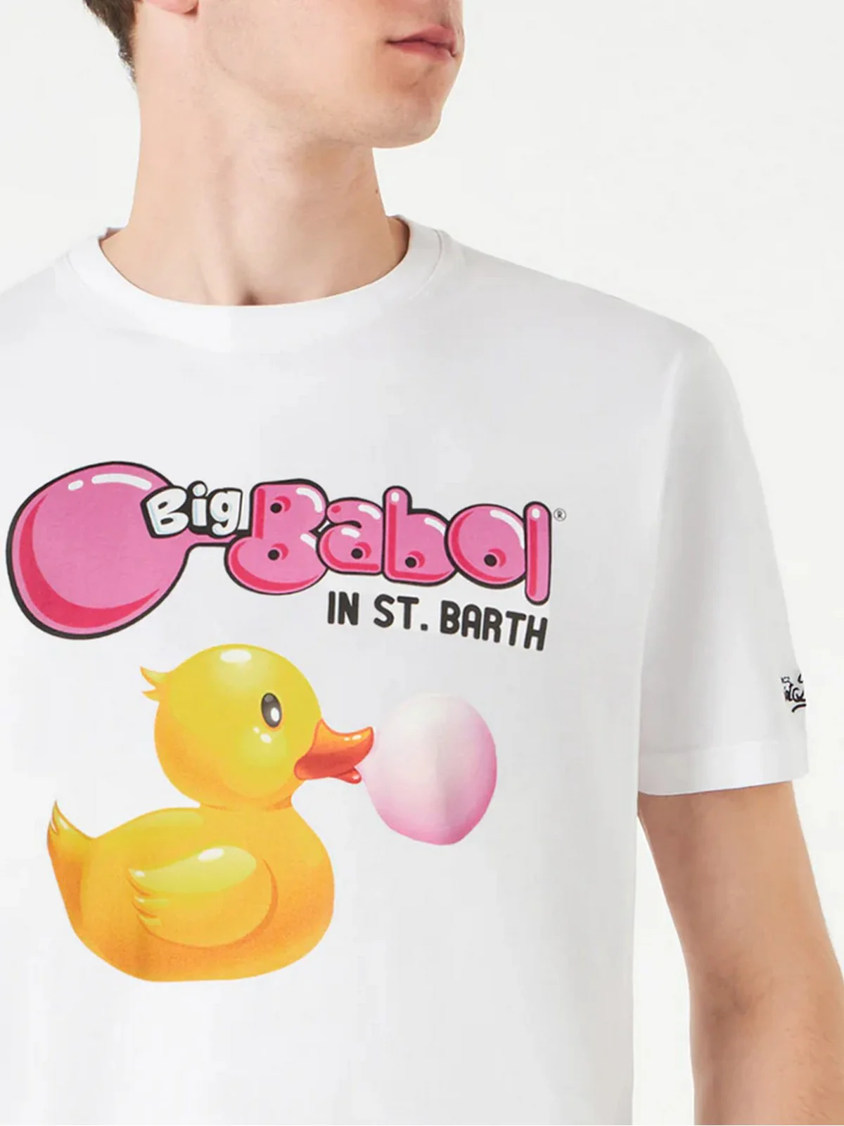 MC2 SAINT BARTH T-Shirt e Polo Uomo TSHIRT MAN 02310F Bianco - Image 3
