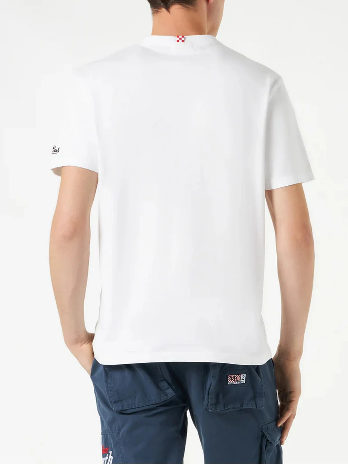 MC2 SAINT BARTH T-Shirt e Polo Uomo TSHIRT MAN 02310F Bianco - Image 4