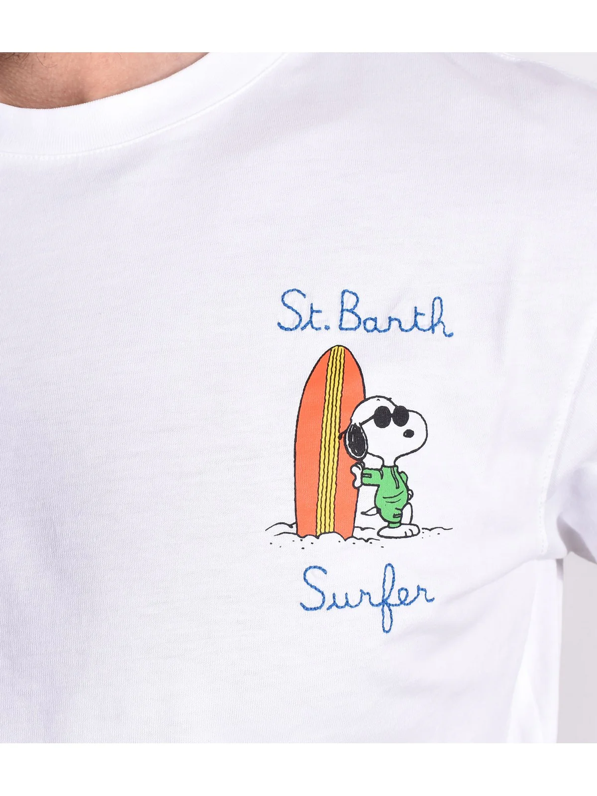 MC2 SAINT BARTH T-Shirt e Polo Uomo TSHIRT MAN 02332F Bianco - Image 4