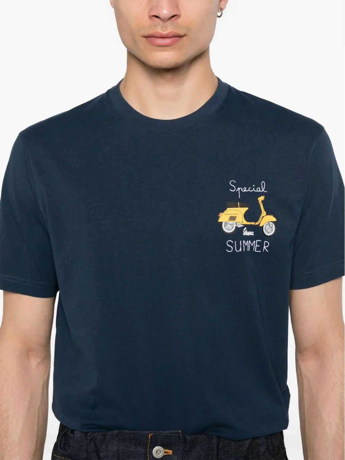 MC2 SAINT BARTH T-Shirt e Polo Uomo  TSHIRT MAN 03122F Blu - Image 2