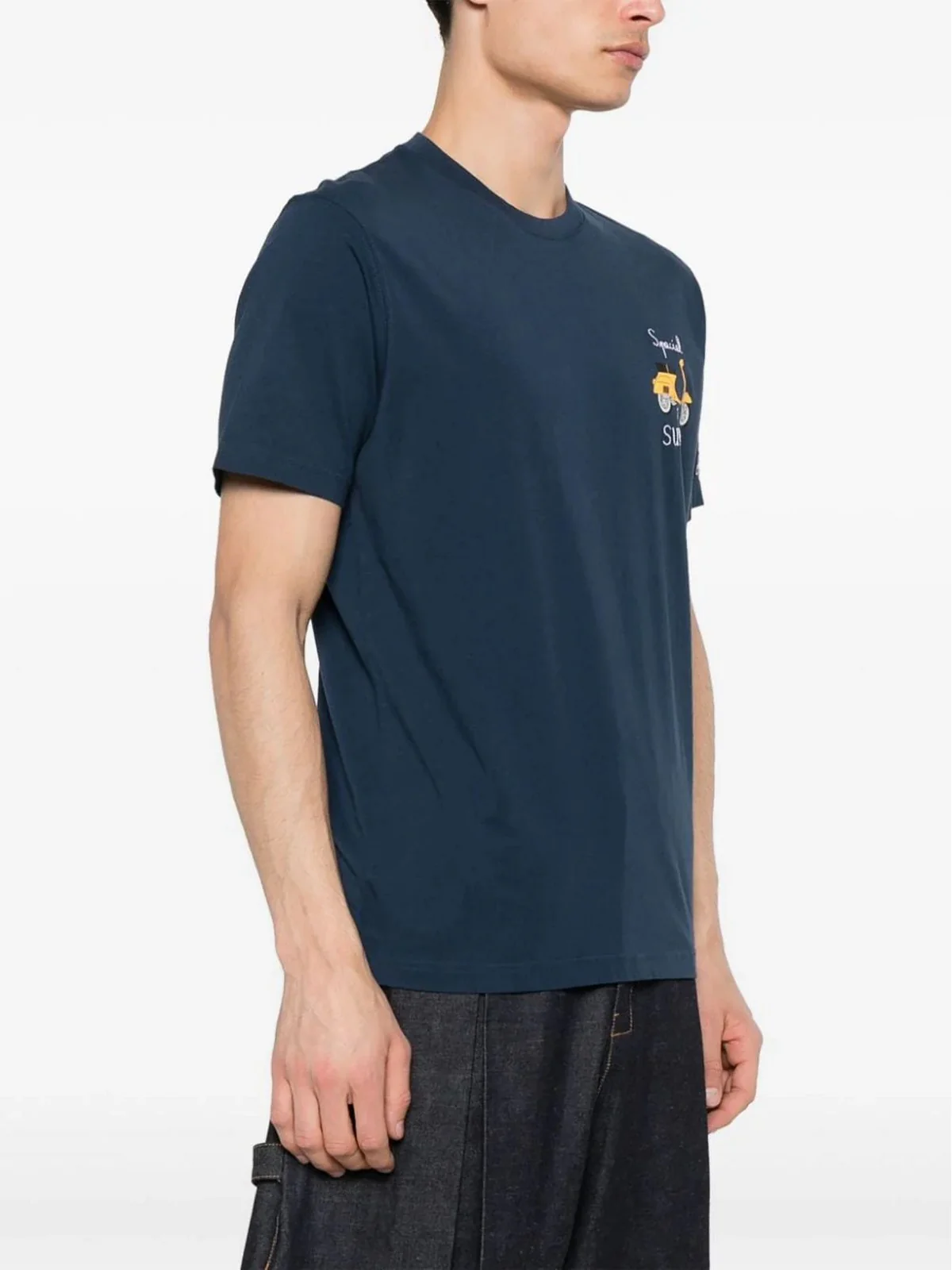 MC2 SAINT BARTH T-Shirt e Polo Uomo  TSHIRT MAN 03122F Blu - Image 3