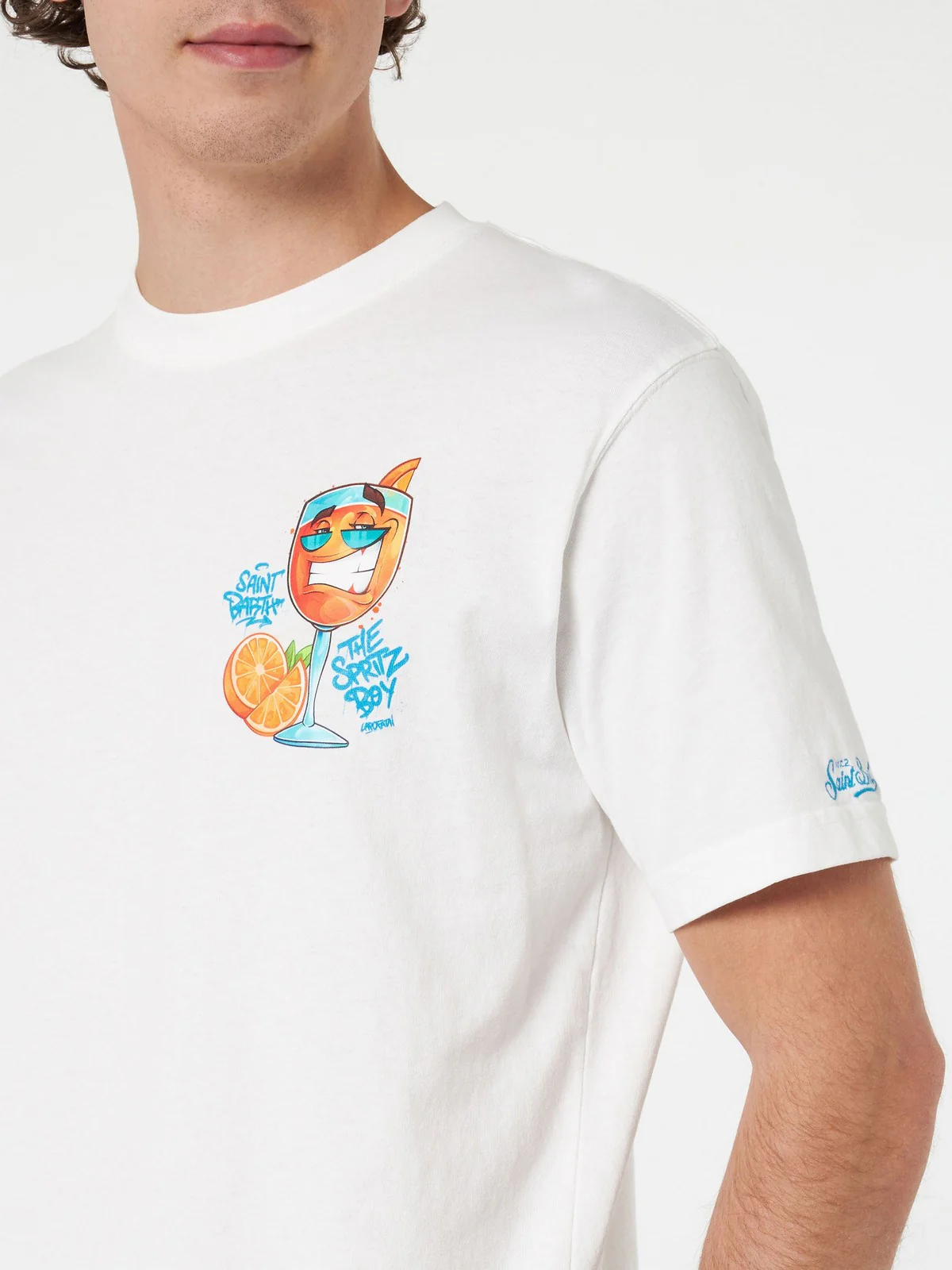 MC2 SAINT BARTH T-Shirt e Polo Uomo  TSHIRT MAN 03468F Bianco - Image 2